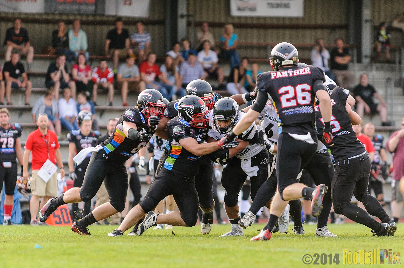Düsseldorf Panther vs. Berlin Rebels - 09.08.2014 GFL Nord: Düsseldorf Panther vs. Berlin Rebels (29:34) 