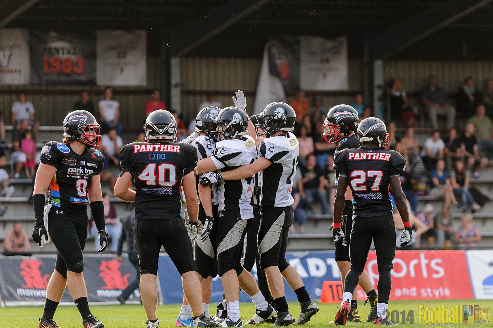 Düsseldorf Panther vs. Berlin Rebels - 09.08.2014 GFL Nord: Düsseldorf Panther vs. Berlin Rebels (29:34) 