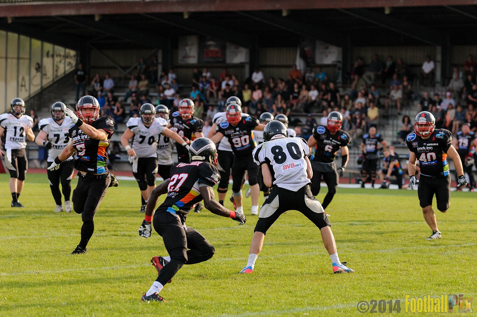 Düsseldorf Panther vs. Berlin Rebels - 09.08.2014 GFL Nord: Düsseldorf Panther vs. Berlin Rebels (29:34) 