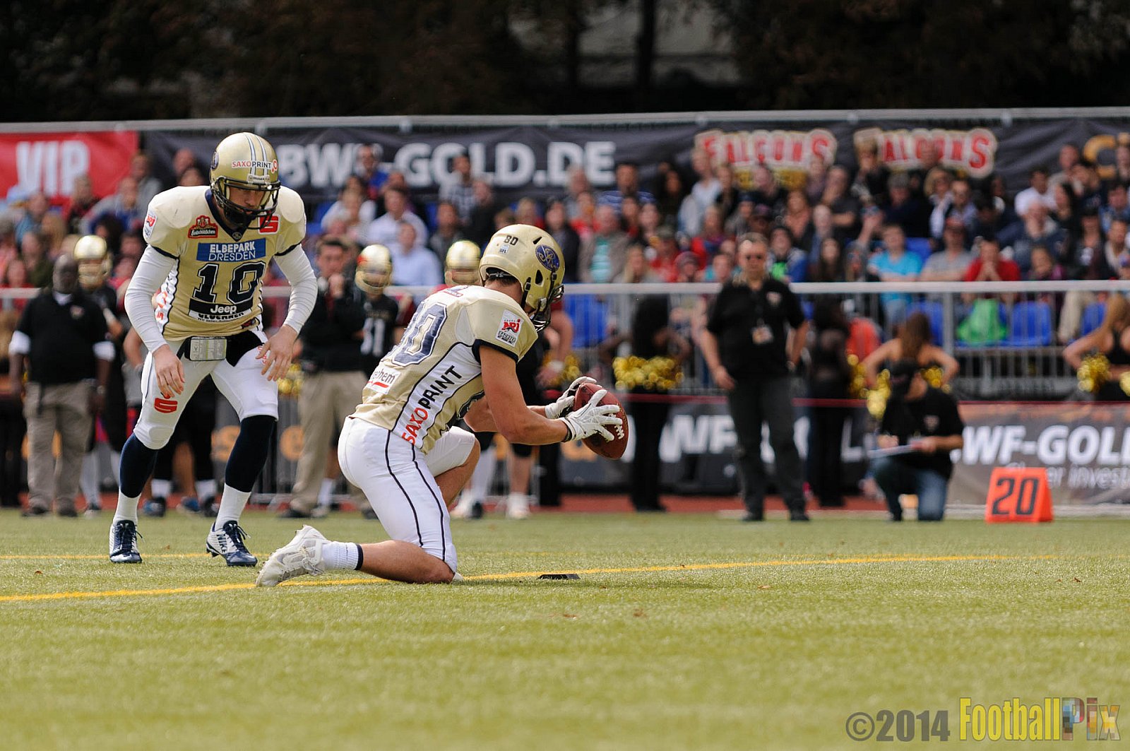 Köln Falcons vs. Dresden Monarchs - 24.08.2014 GFL Nord: Köln Falcons vs. Dresden Monarchs (25:39) 