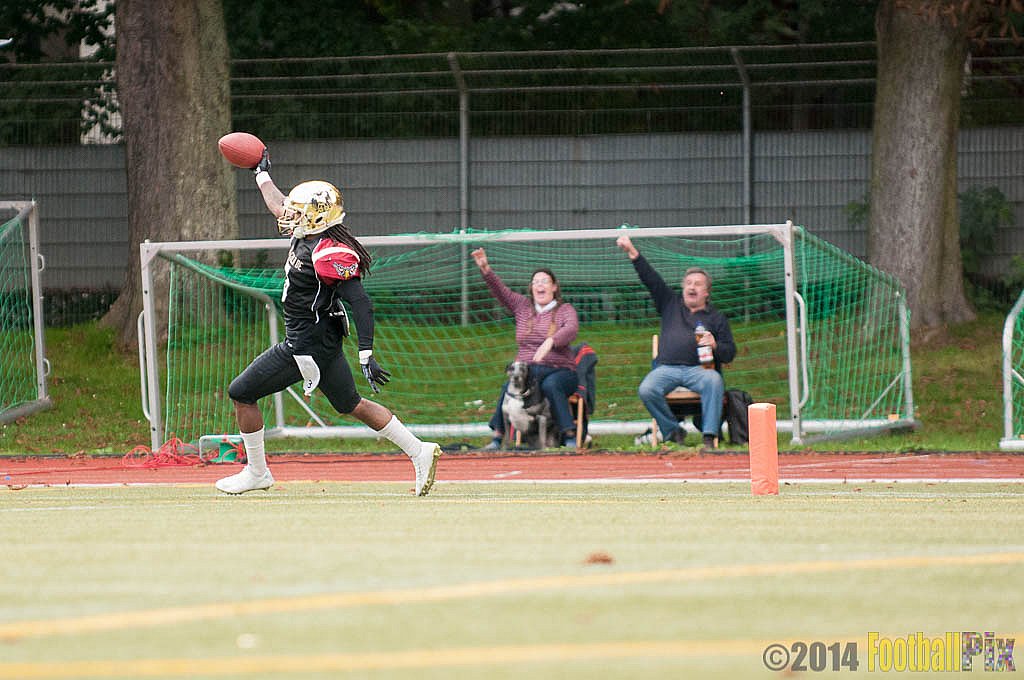 Köln Falcons vs. Dresden Monarchs - 24.08.2014 GFL Nord: Köln Falcons vs. Dresden Monarchs (25:39) 
