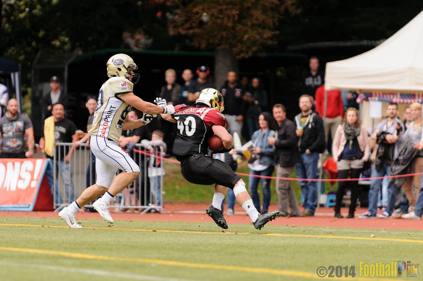 Köln Falcons vs. Dresden Monarchs - 24.08.2014 GFL Nord: Köln Falcons vs. Dresden Monarchs (25:39) 