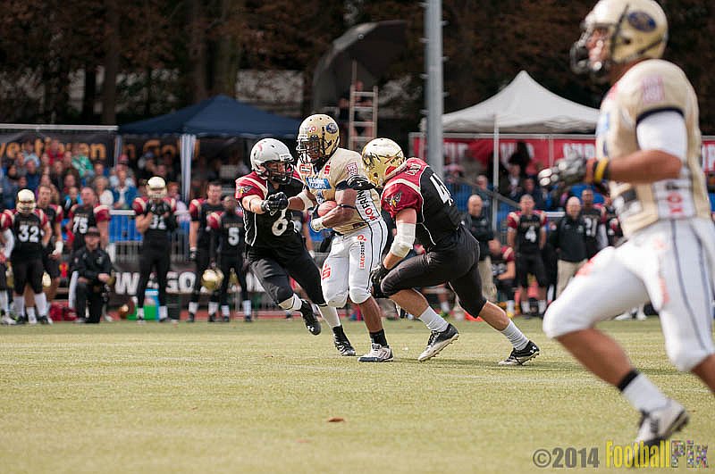 Köln Falcons vs. Dresden Monarchs - 24.08.2014 GFL Nord: Köln Falcons vs. Dresden Monarchs (25:39) 