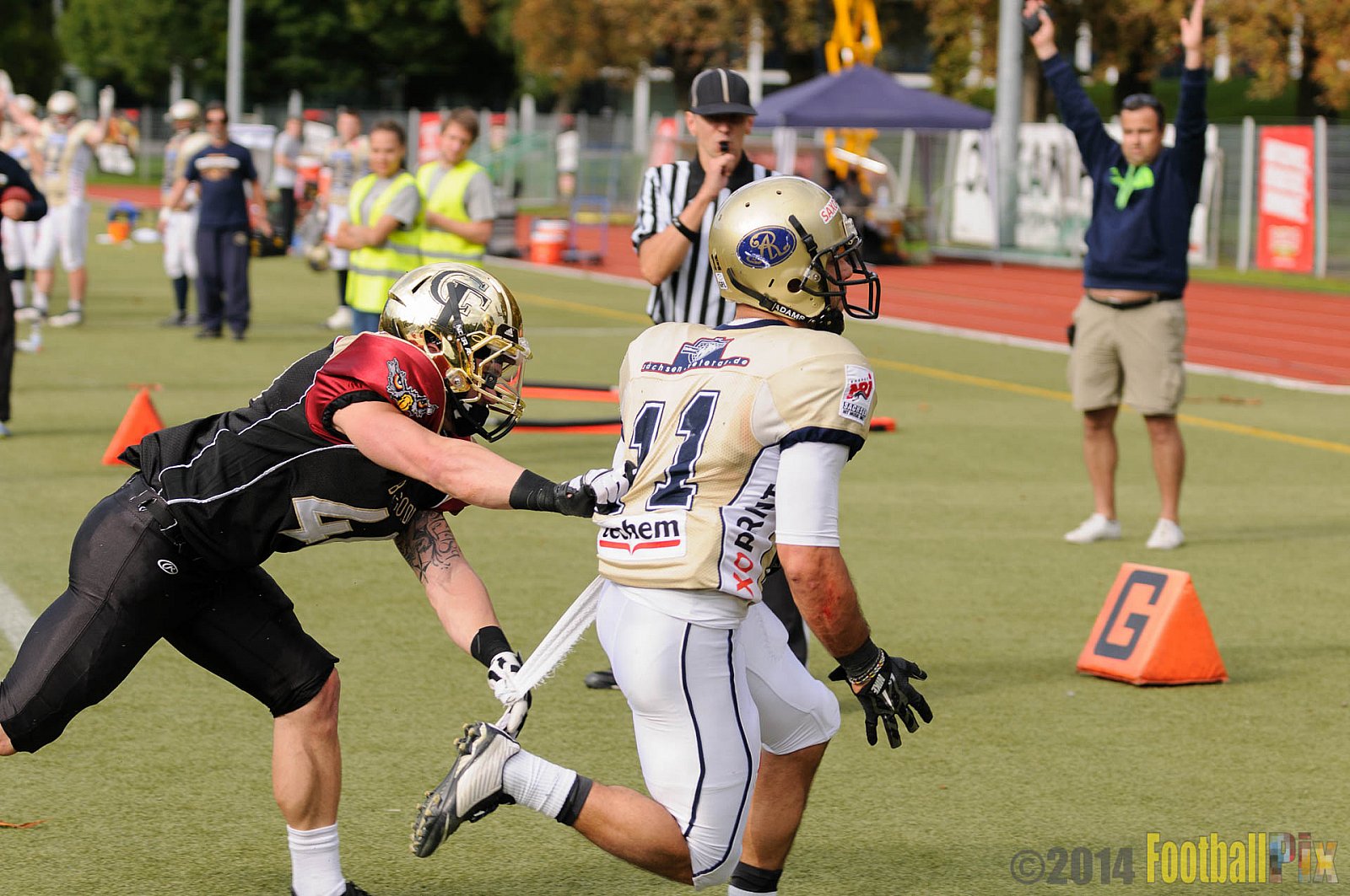 Köln Falcons vs. Dresden Monarchs - 24.08.2014 GFL Nord: Köln Falcons vs. Dresden Monarchs (25:39) 