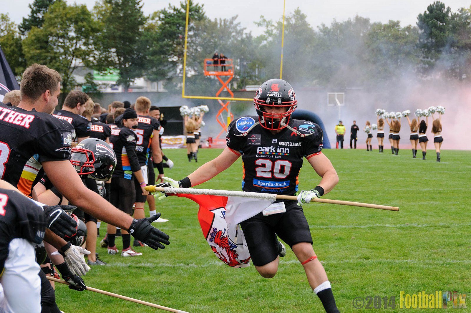 Düsseldorf Panther vs. New Yorker Lions - 30.08.2014 GFL Nord: Düsseldorf Panther vs. New Yorker Lions (0:58) 