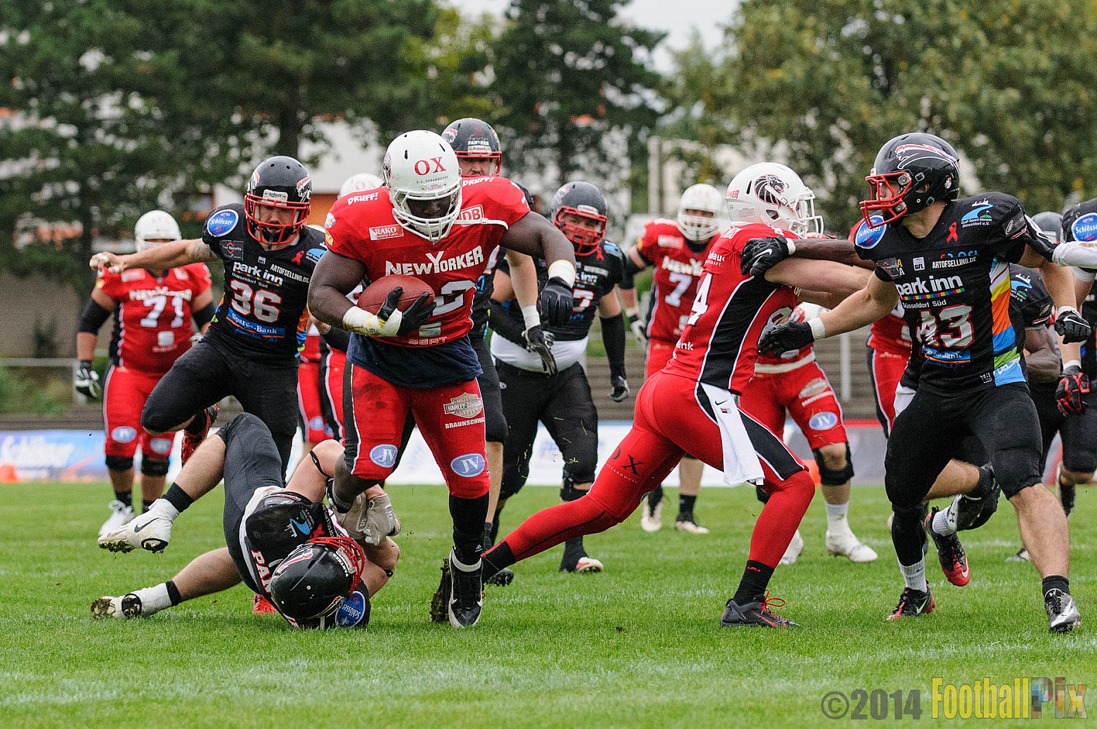 Düsseldorf Panther vs. New Yorker Lions - 30.08.2014 GFL Nord: Düsseldorf Panther vs. New Yorker Lions (0:58) 
