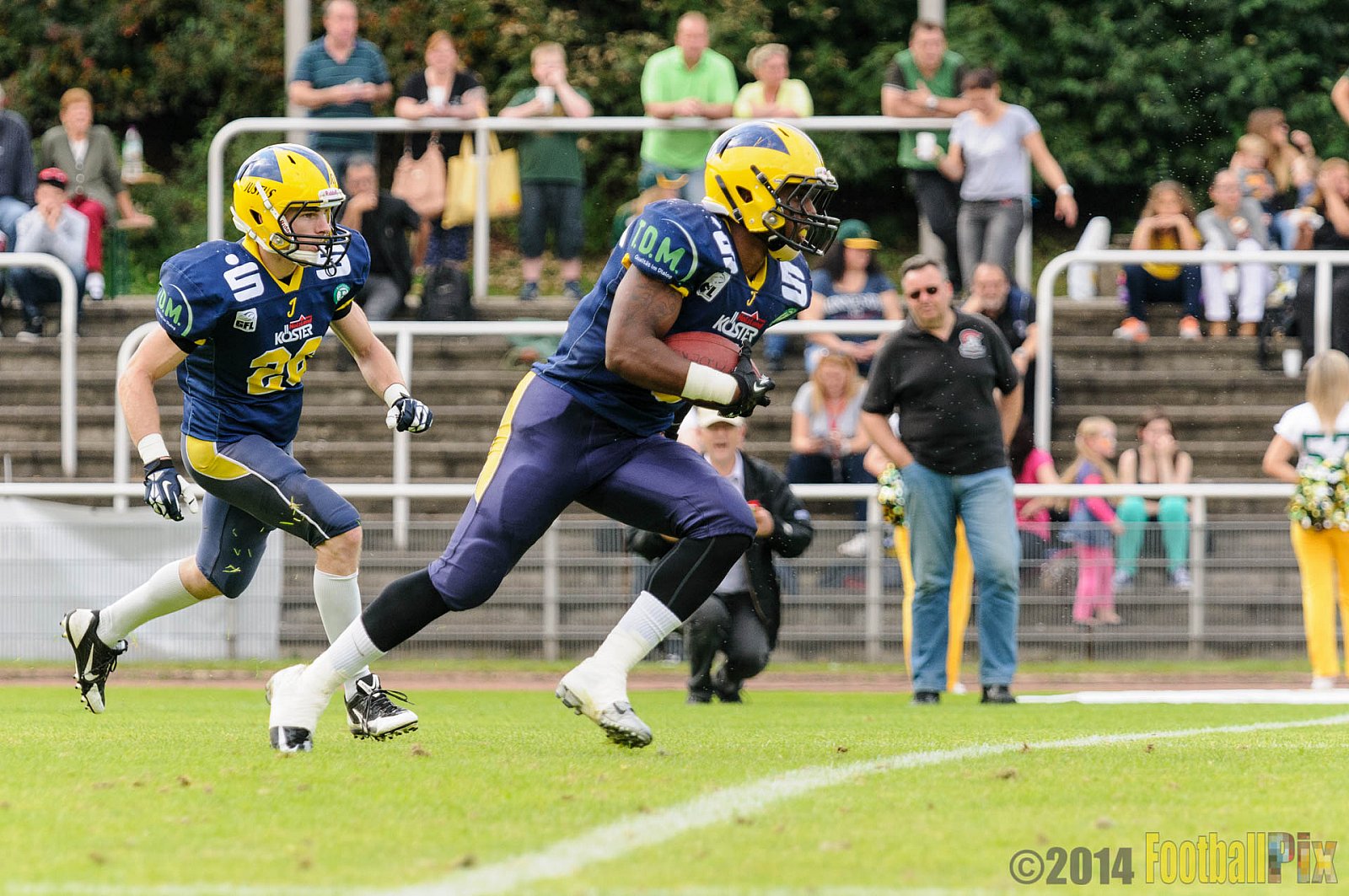 Cologne Crocodiles vs. Hildesheim Invaders  - 14.09.2014 GFL2 Nord: Cologne Crocodiles vs. Hildesheim Invaders (56:28) 