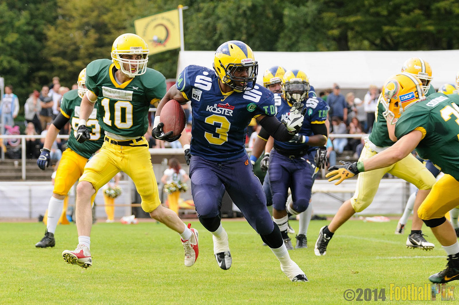 Cologne Crocodiles vs. Hildesheim Invaders  - 14.09.2014 GFL2 Nord: Cologne Crocodiles vs. Hildesheim Invaders (56:28) 