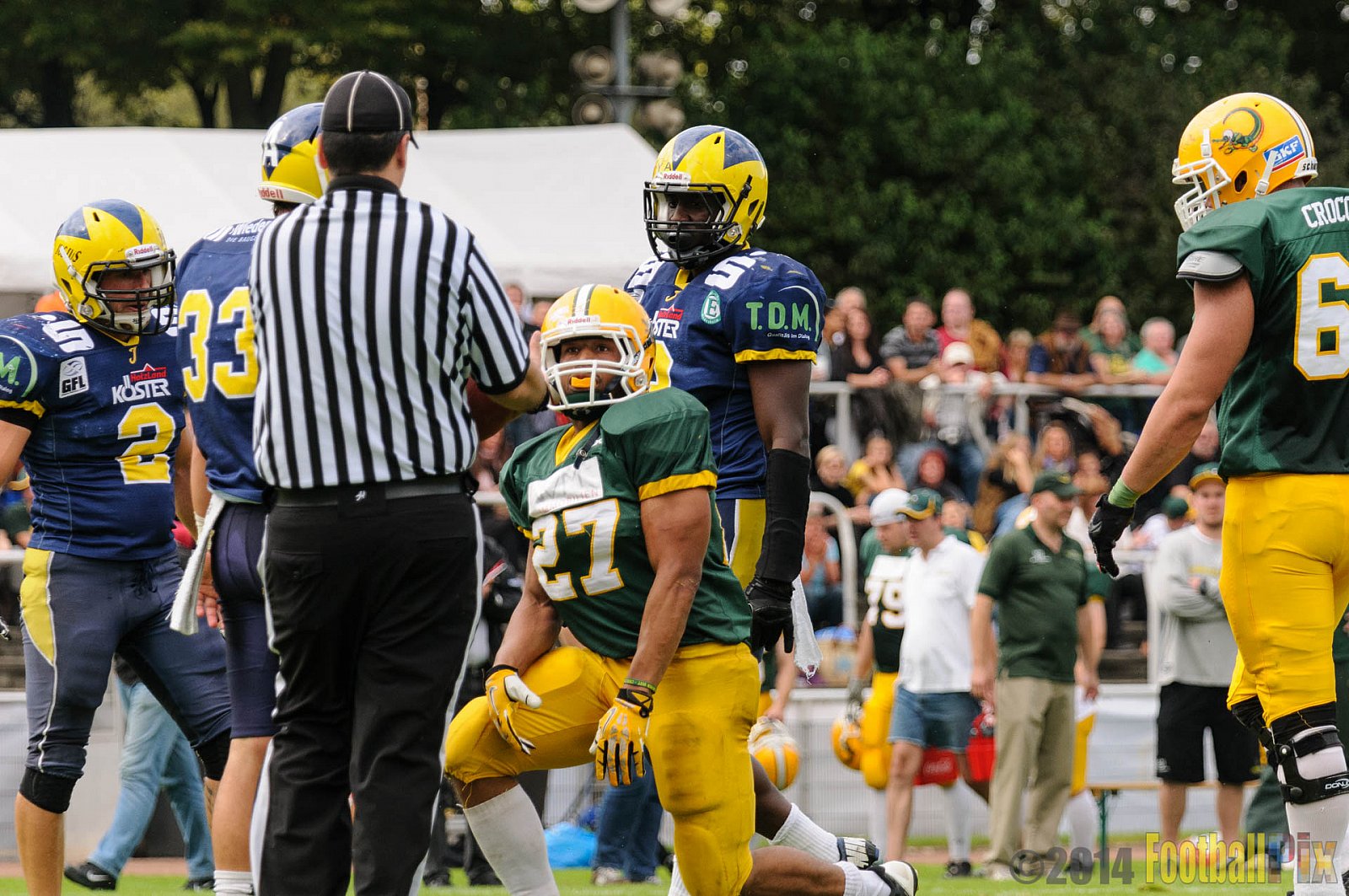 Cologne Crocodiles vs. Hildesheim Invaders  - 14.09.2014 GFL2 Nord: Cologne Crocodiles vs. Hildesheim Invaders (56:28) 