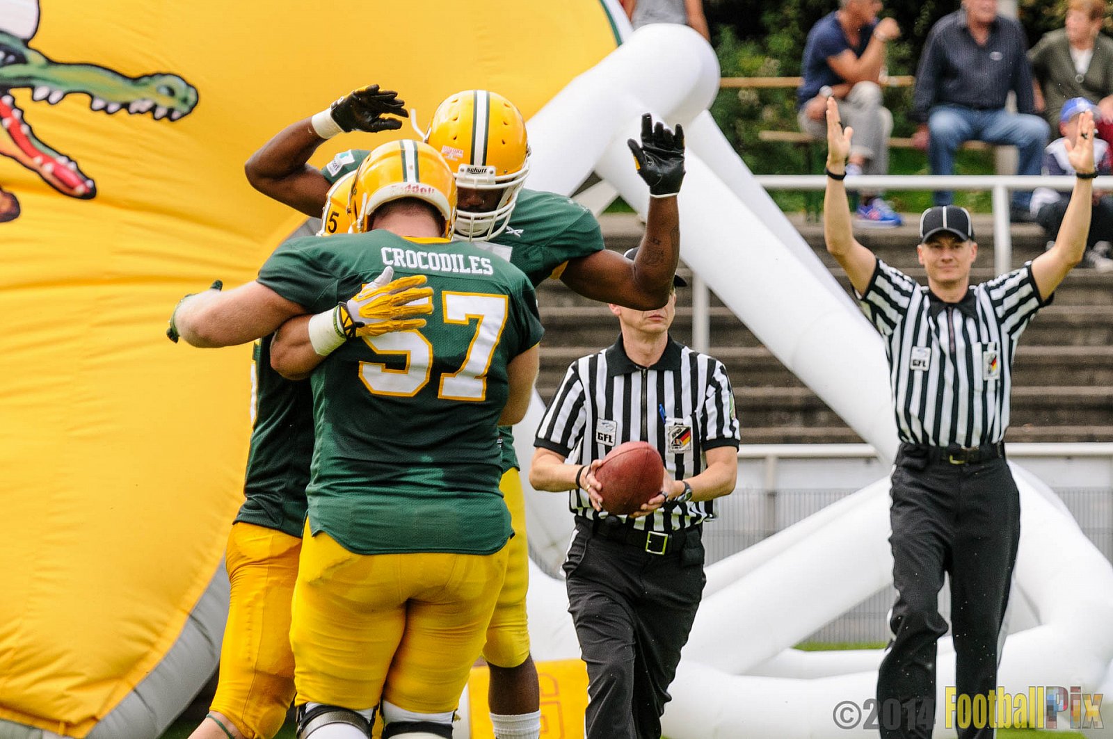 Cologne Crocodiles vs. Hildesheim Invaders  - 14.09.2014 GFL2 Nord: Cologne Crocodiles vs. Hildesheim Invaders (56:28) 
