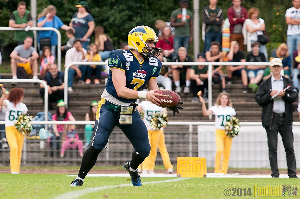 Cologne Crocodiles vs. Hildesheim Invaders  - 14.09.2014 GFL2 Nord: Cologne Crocodiles vs. Hildesheim Invaders (56:28) 