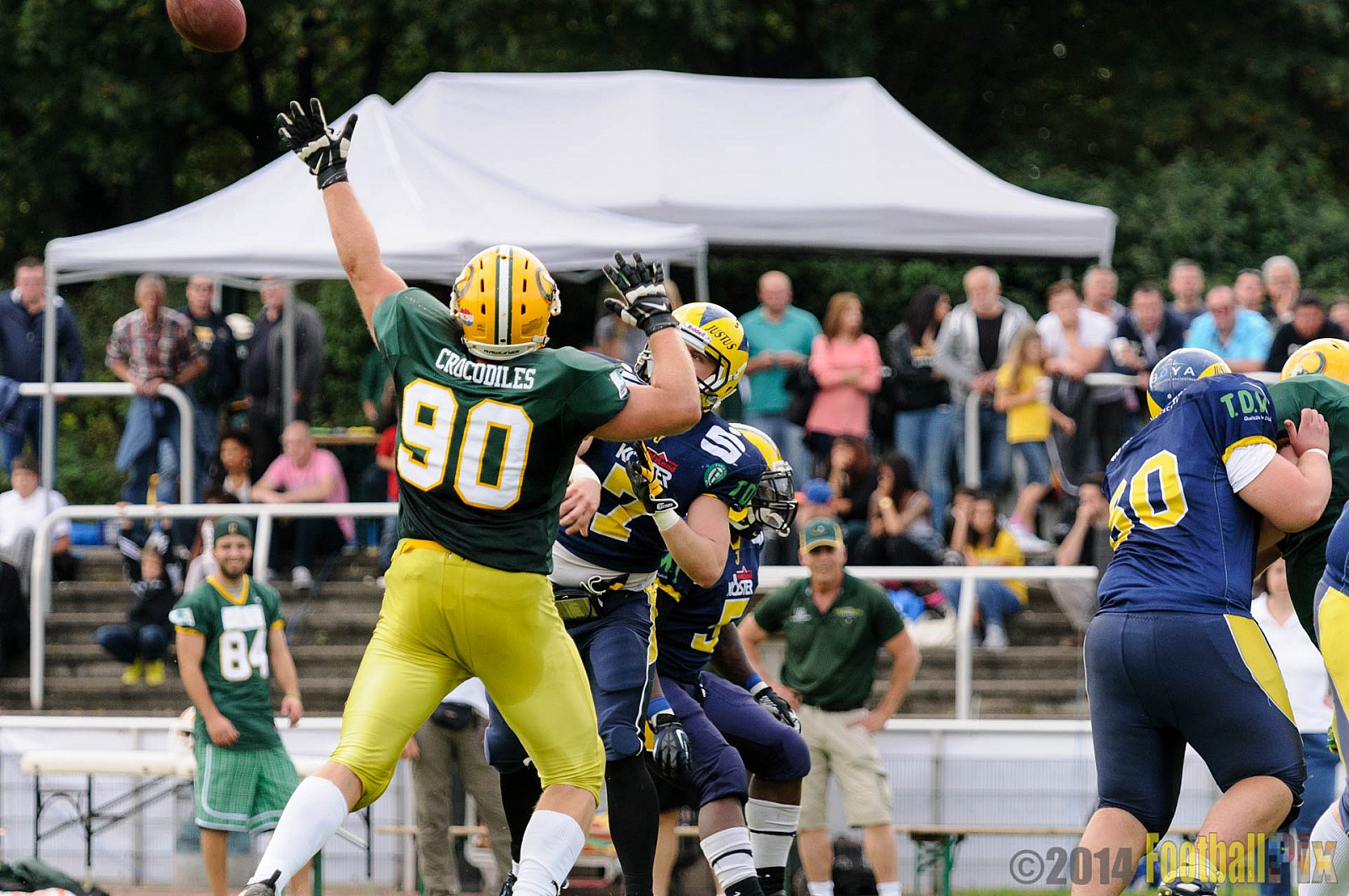 Cologne Crocodiles vs. Hildesheim Invaders  - 14.09.2014 GFL2 Nord: Cologne Crocodiles vs. Hildesheim Invaders (56:28) 