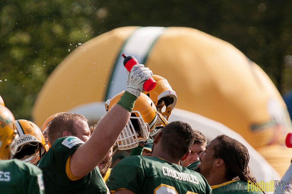 Cologne Crocodiles vs. Hildesheim Invaders  - 14.09.2014 GFL2 Nord: Cologne Crocodiles vs. Hildesheim Invaders (56:28) 