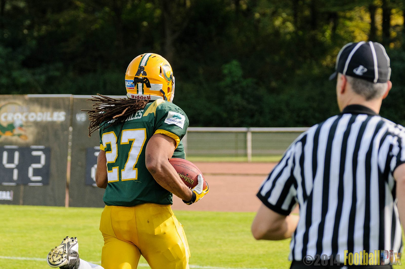 Cologne Crocodiles vs. Hildesheim Invaders  - 14.09.2014 GFL2 Nord: Cologne Crocodiles vs. Hildesheim Invaders (56:28) 