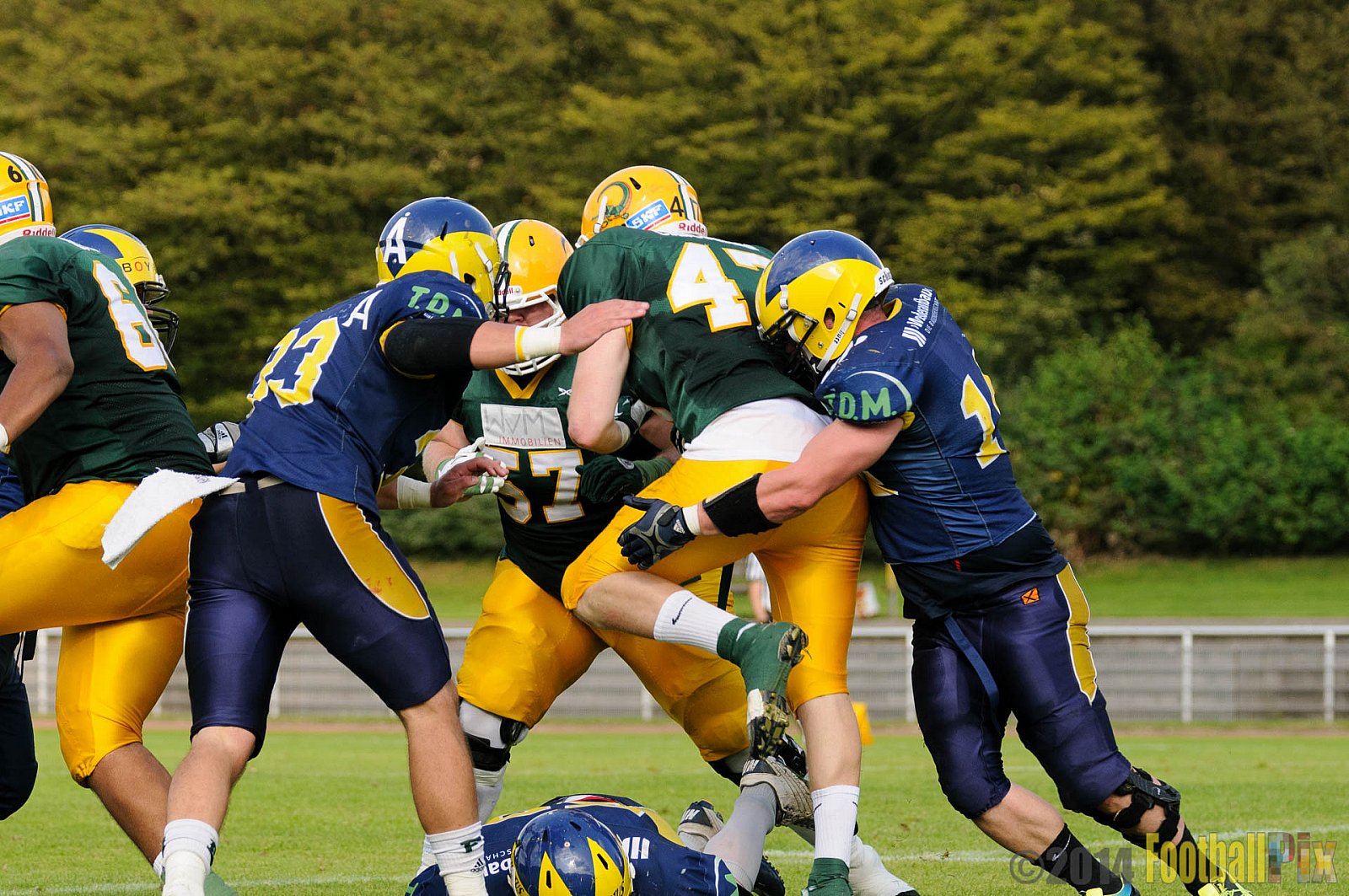 Cologne Crocodiles vs. Hildesheim Invaders  - 14.09.2014 GFL2 Nord: Cologne Crocodiles vs. Hildesheim Invaders (56:28) 