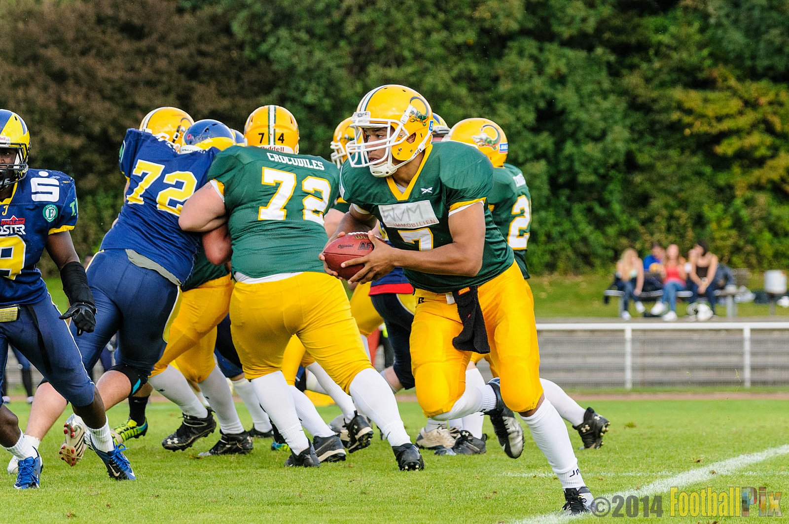 Cologne Crocodiles vs. Hildesheim Invaders  - 14.09.2014 GFL2 Nord: Cologne Crocodiles vs. Hildesheim Invaders (56:28) 