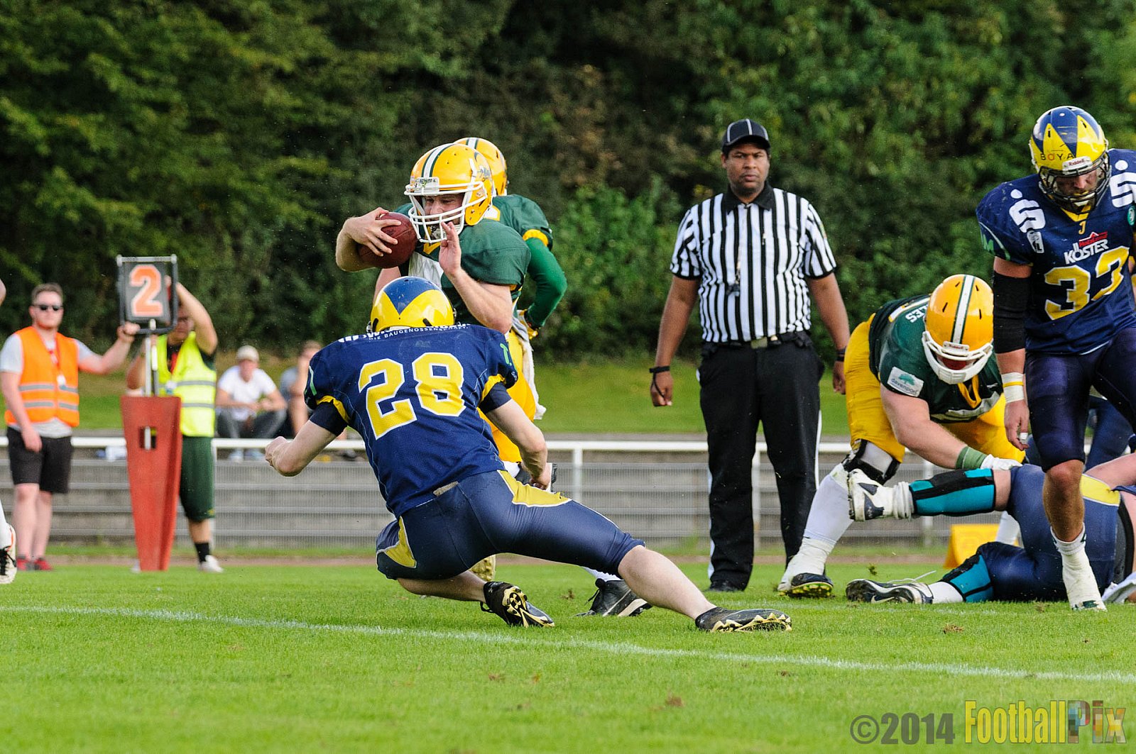 Cologne Crocodiles vs. Hildesheim Invaders  - 14.09.2014 GFL2 Nord: Cologne Crocodiles vs. Hildesheim Invaders (56:28) 