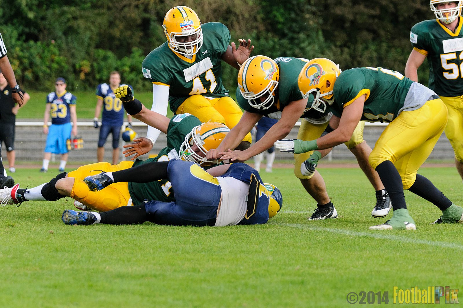 Cologne Crocodiles vs. Hildesheim Invaders  - 14.09.2014 GFL2 Nord: Cologne Crocodiles vs. Hildesheim Invaders (56:28) 