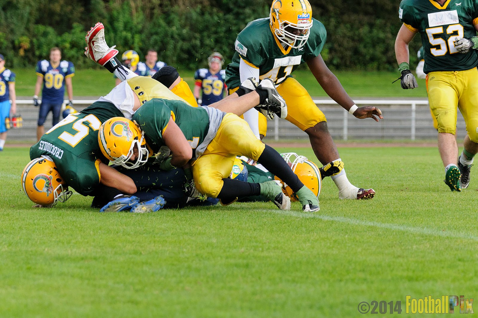 Cologne Crocodiles vs. Hildesheim Invaders  - 14.09.2014 GFL2 Nord: Cologne Crocodiles vs. Hildesheim Invaders (56:28) 