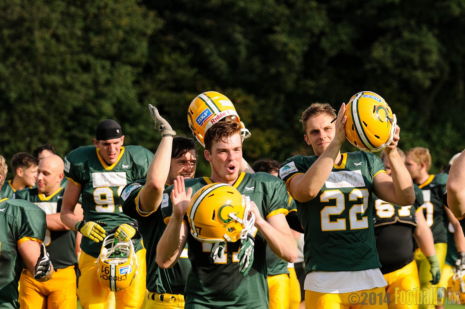 Cologne Crocodiles vs. Hildesheim Invaders  - 14.09.2014 GFL2 Nord: Cologne Crocodiles vs. Hildesheim Invaders (56:28) 
