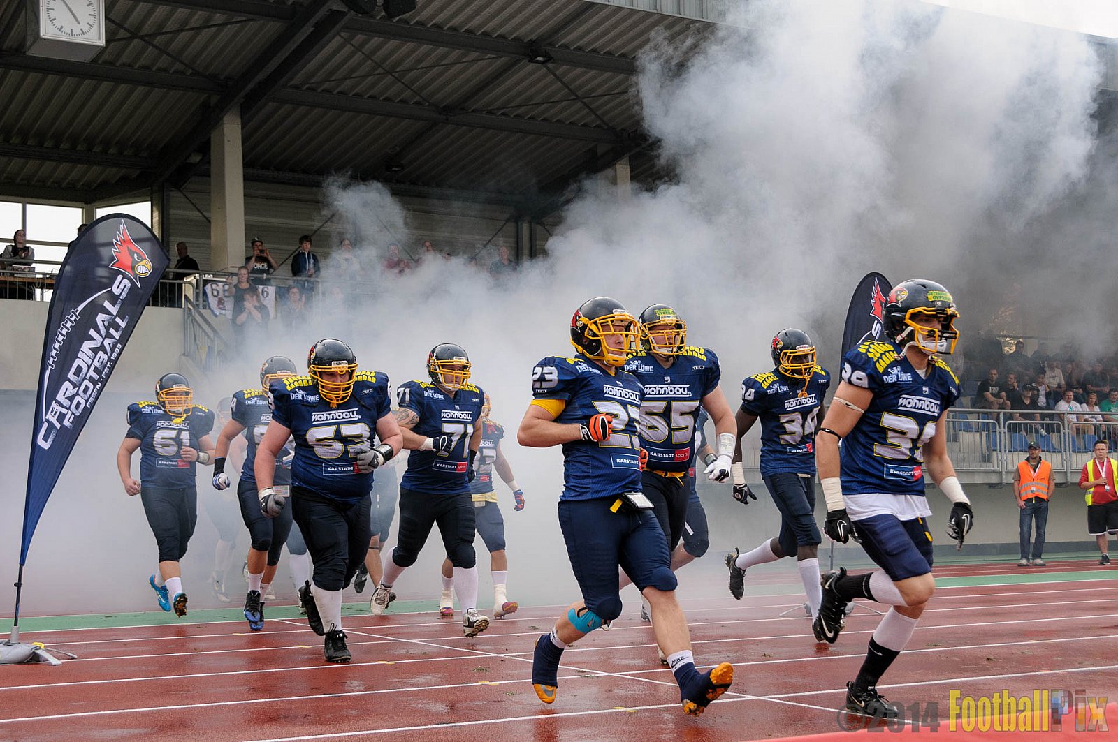Essen Assindia Cardinals vs. Langenfeld Longhorns - 20.09.2014 Essen Assindia Cardinals vs. Langenfeld Longhorns (50:37) 
