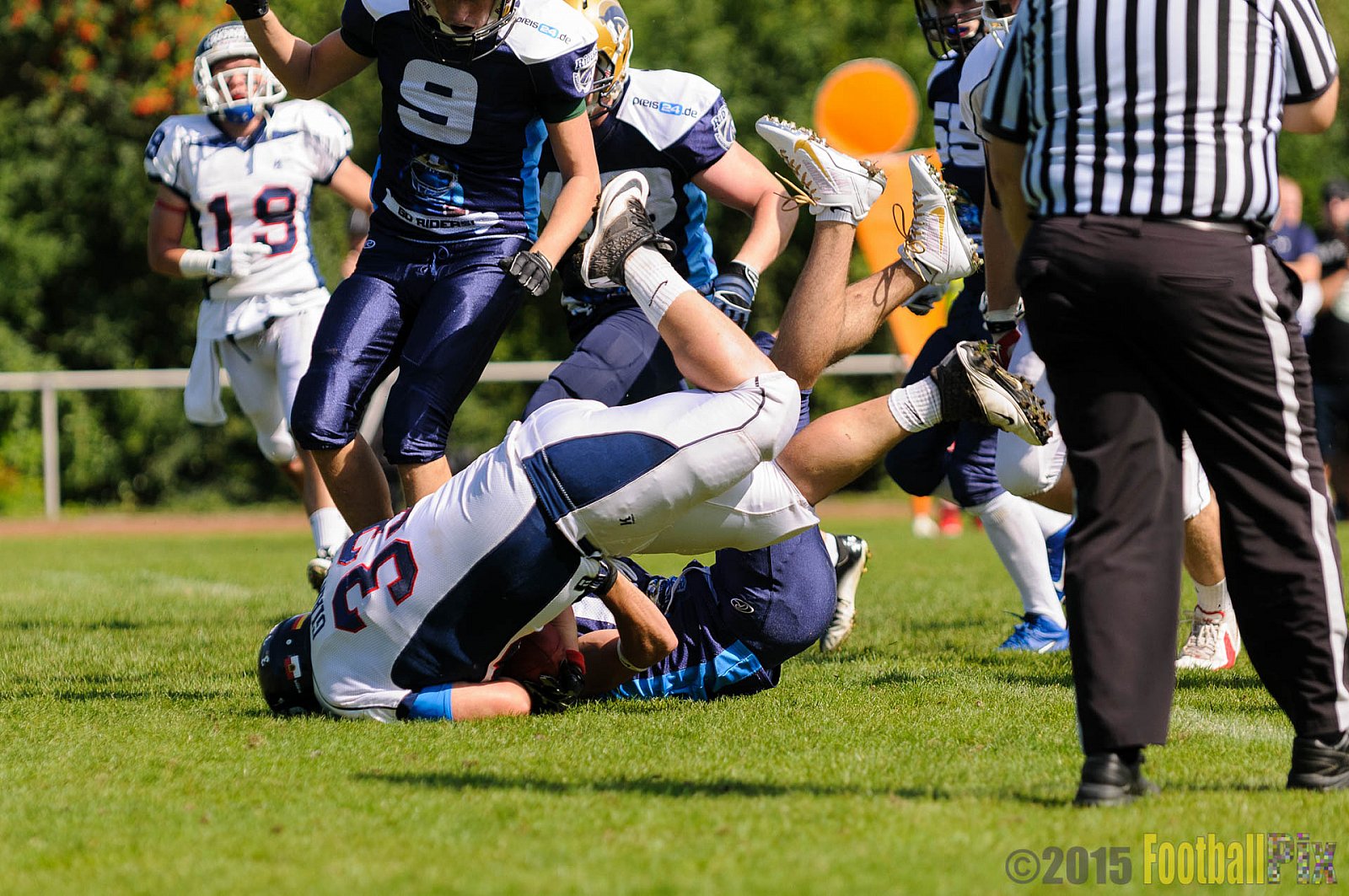 Dortmund Giants vs. Schiefbahn Riders - 29.08.2015 OL NRW: Dortmund Giants vs. Schiefbahn Riders (28:06)