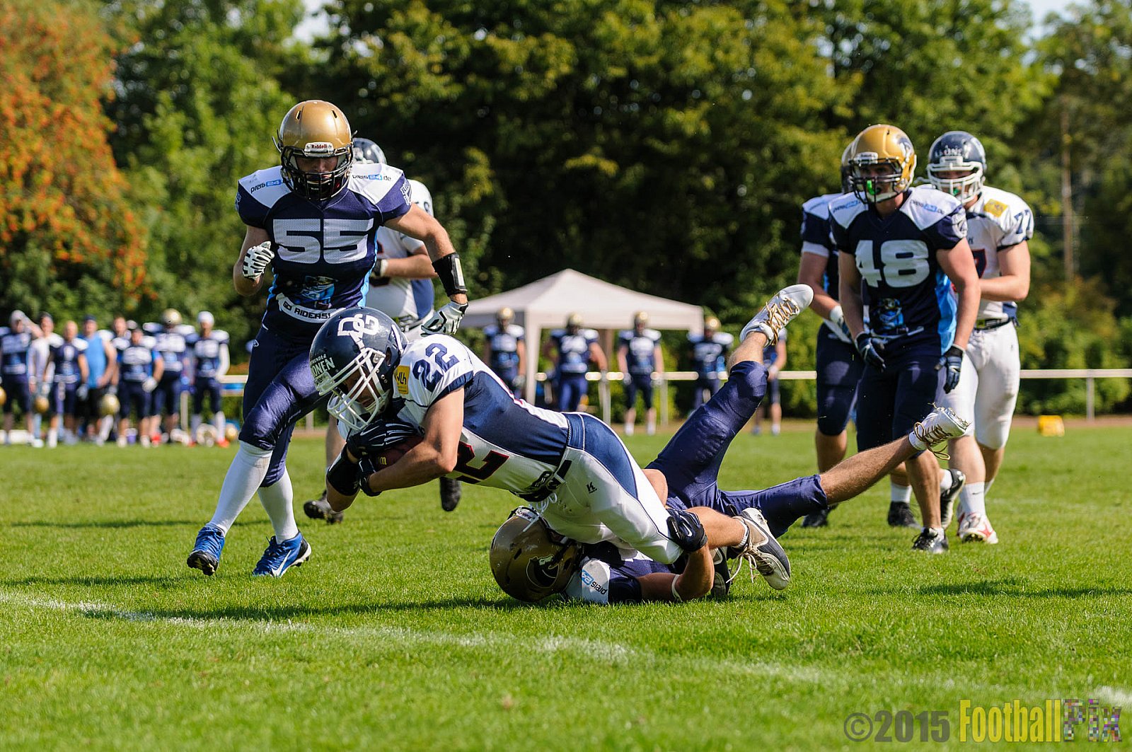 Dortmund Giants vs. Schiefbahn Riders - 29.08.2015 OL NRW: Dortmund Giants vs. Schiefbahn Riders (28:06)