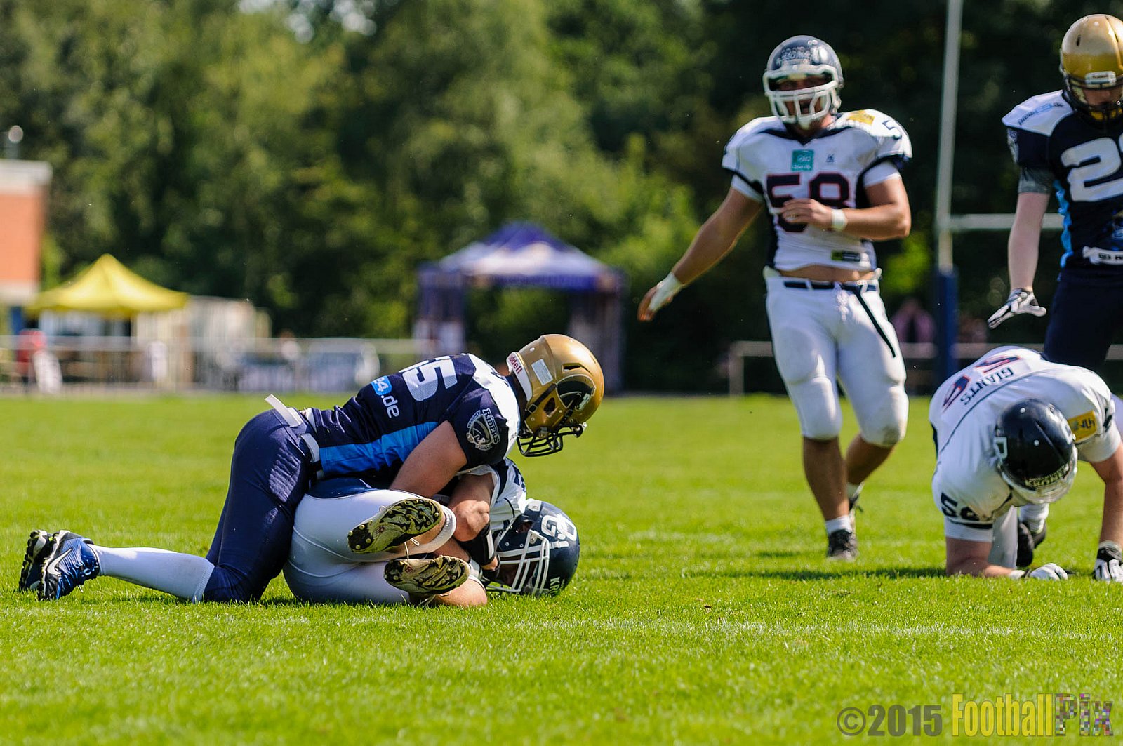 Dortmund Giants vs. Schiefbahn Riders - 29.08.2015 OL NRW: Dortmund Giants vs. Schiefbahn Riders (28:06)