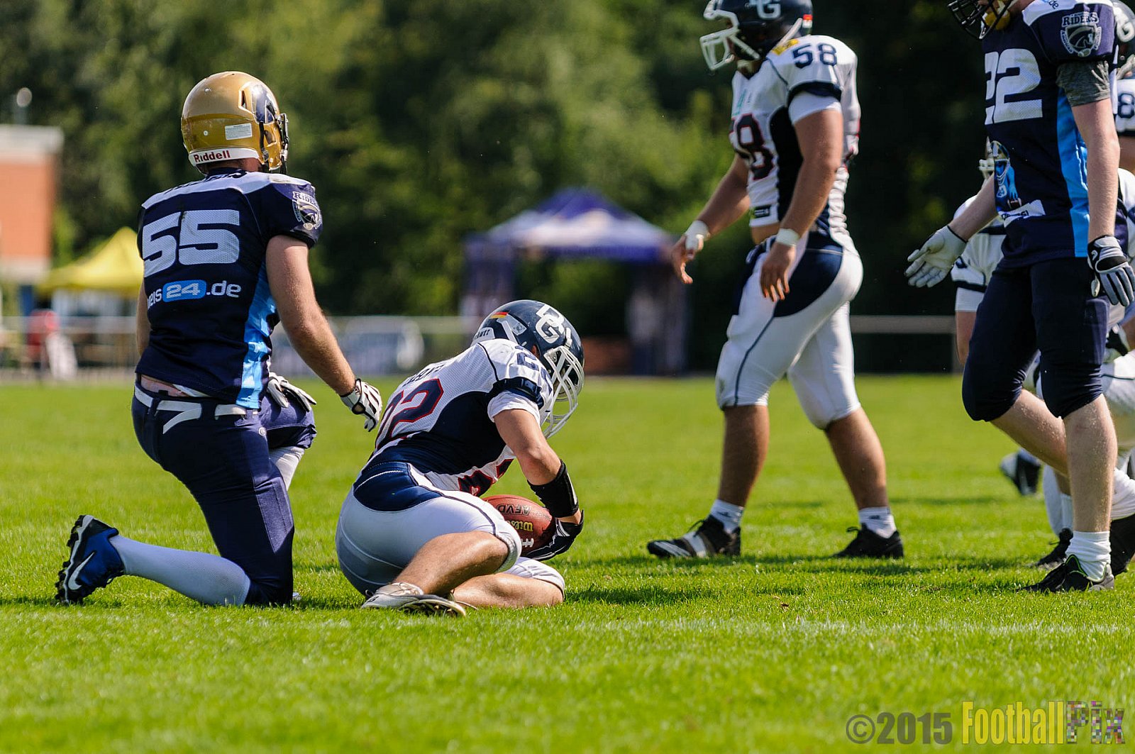 Dortmund Giants vs. Schiefbahn Riders - 29.08.2015 OL NRW: Dortmund Giants vs. Schiefbahn Riders (28:06)