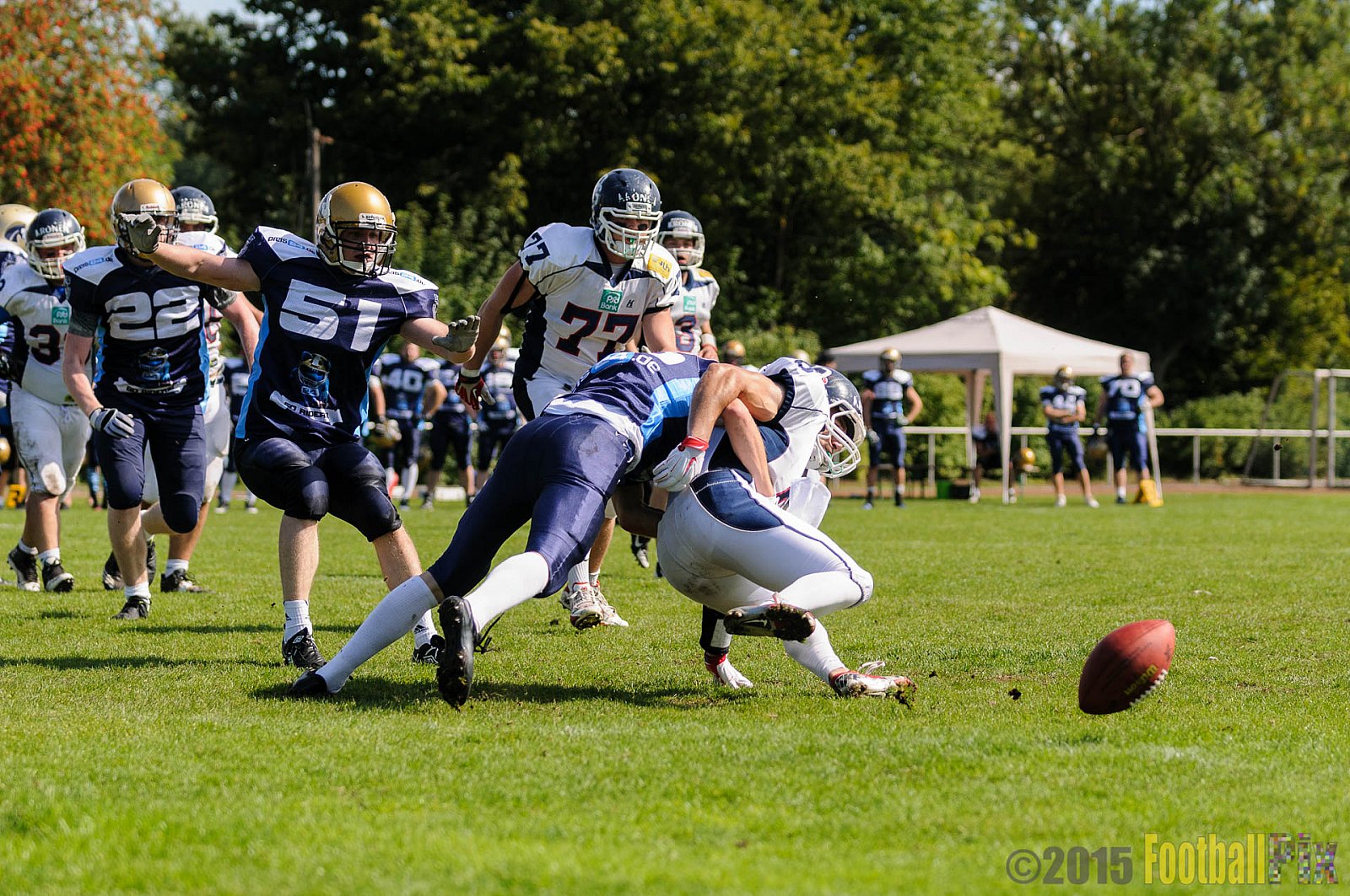 Dortmund Giants vs. Schiefbahn Riders - 29.08.2015 OL NRW: Dortmund Giants vs. Schiefbahn Riders (28:06)