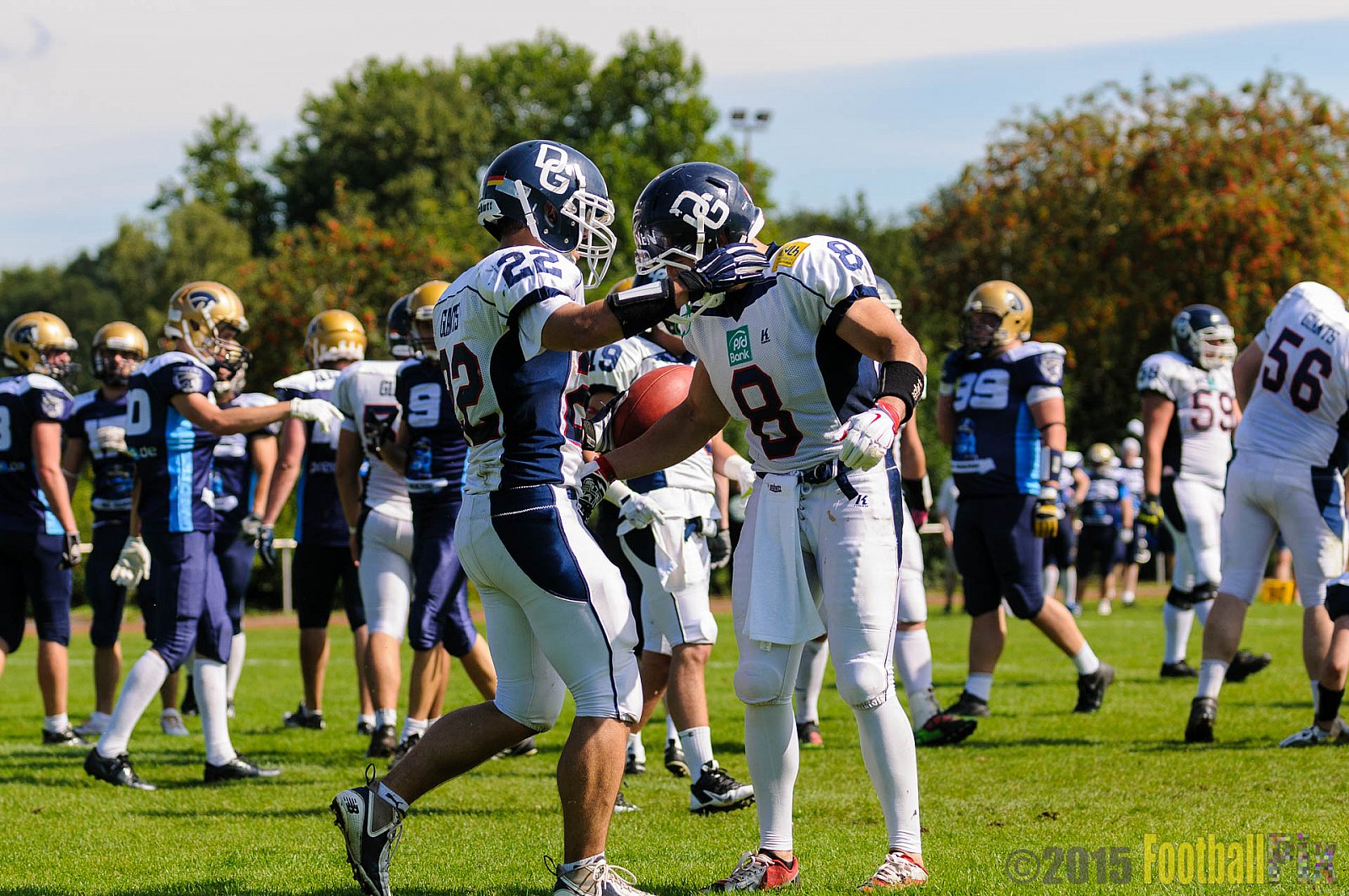 Dortmund Giants vs. Schiefbahn Riders - 29.08.2015 OL NRW: Dortmund Giants vs. Schiefbahn Riders (28:06)