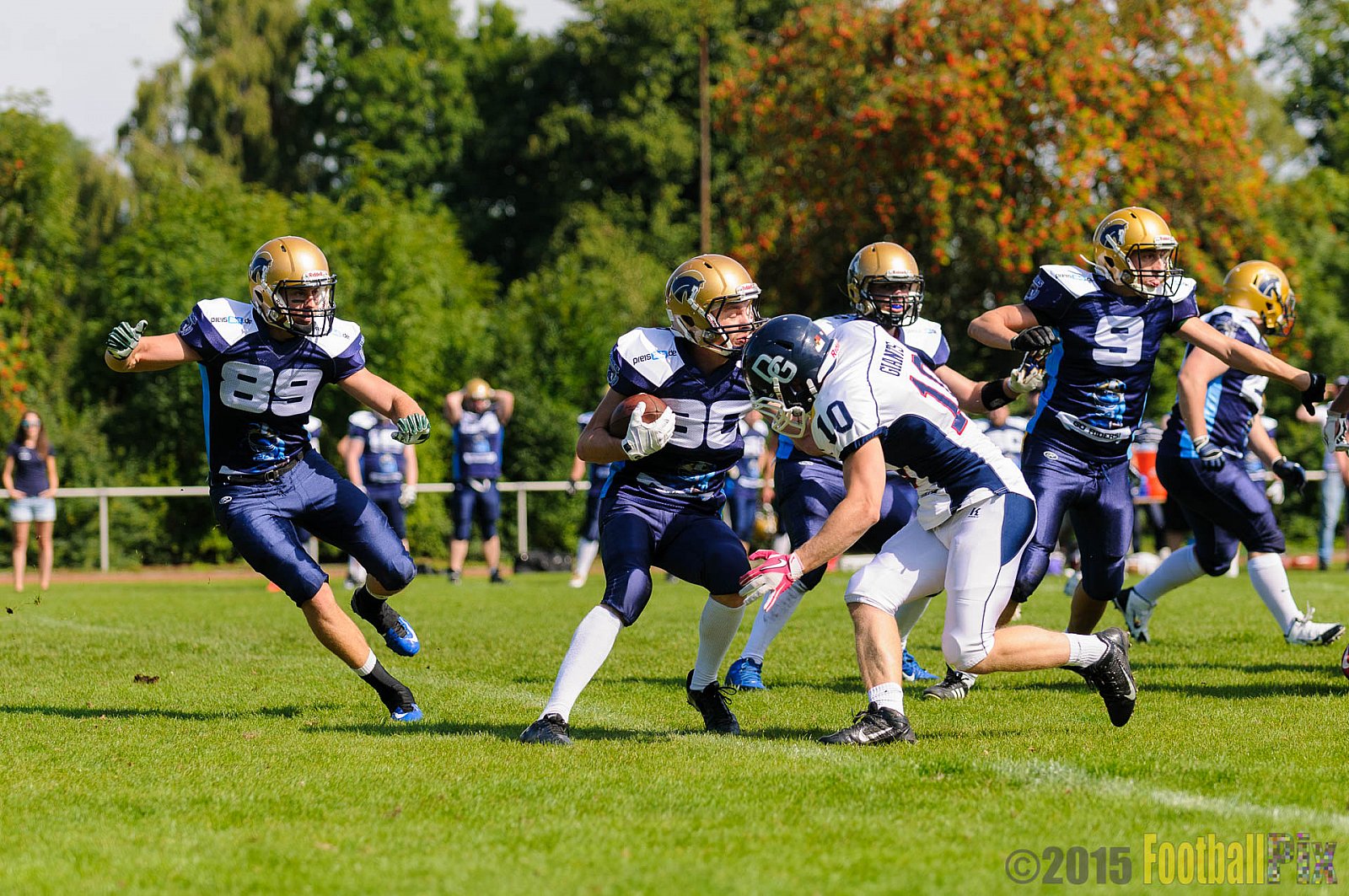 Dortmund Giants vs. Schiefbahn Riders - 29.08.2015 OL NRW: Dortmund Giants vs. Schiefbahn Riders (28:06)