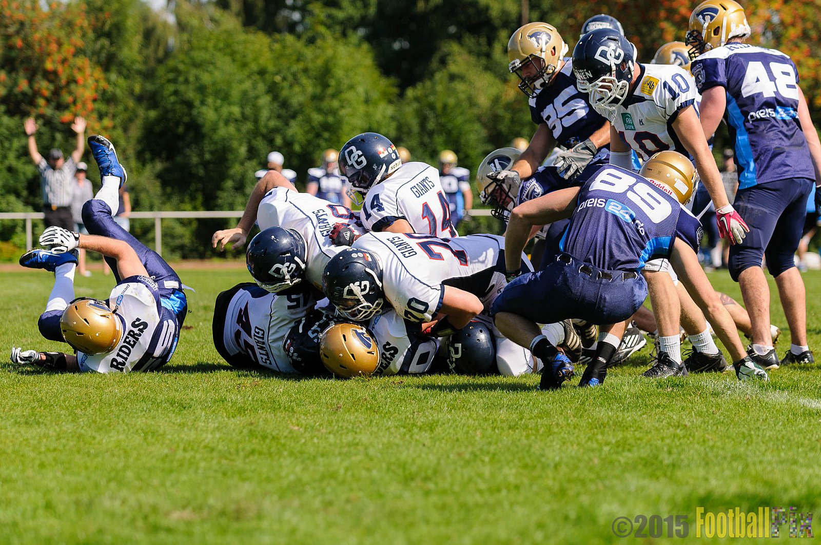 Dortmund Giants vs. Schiefbahn Riders - 29.08.2015 OL NRW: Dortmund Giants vs. Schiefbahn Riders (28:06)
