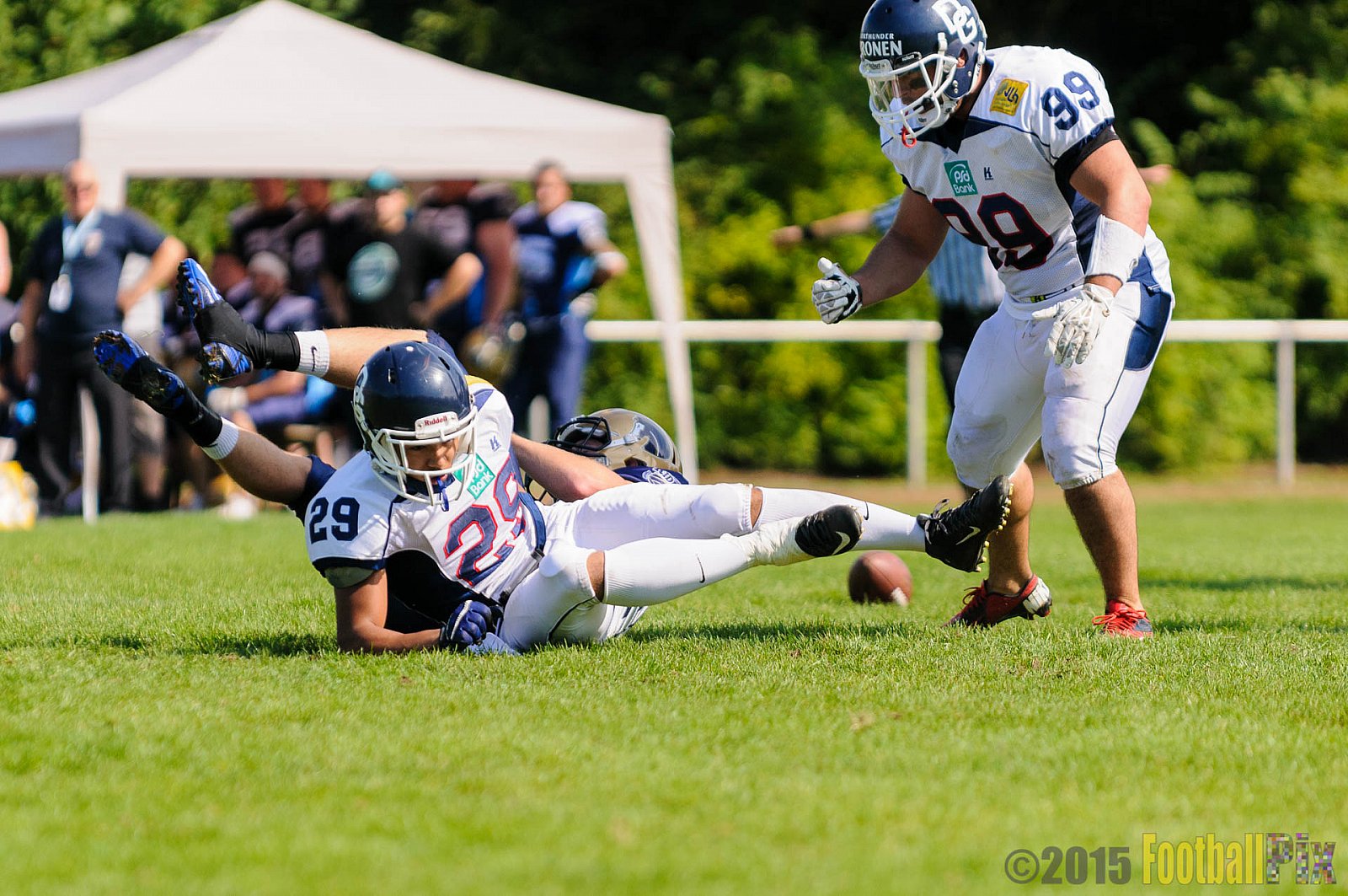 Dortmund Giants vs. Schiefbahn Riders - 29.08.2015 OL NRW: Dortmund Giants vs. Schiefbahn Riders (28:06)