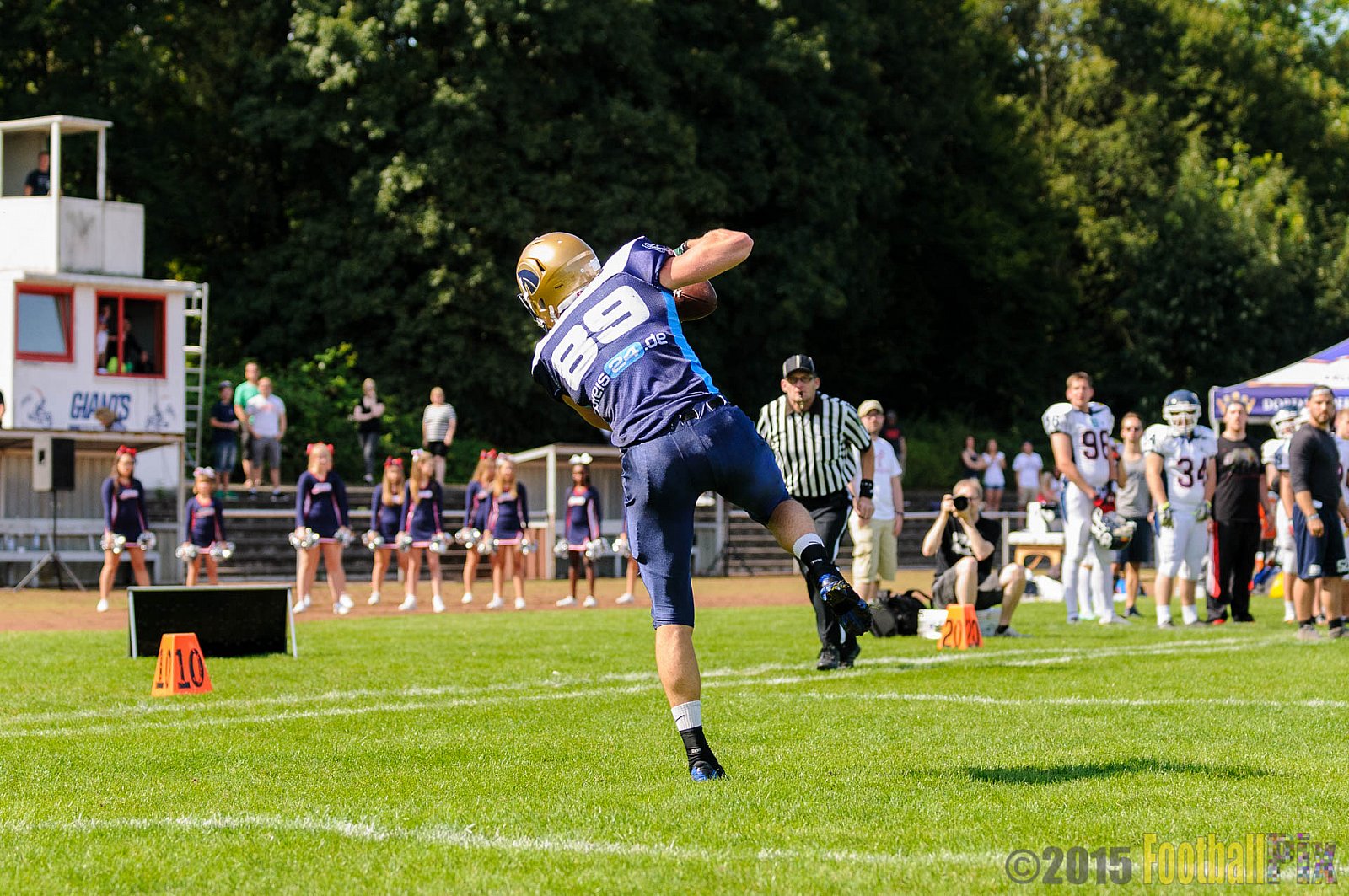 Dortmund Giants vs. Schiefbahn Riders - 29.08.2015 OL NRW: Dortmund Giants vs. Schiefbahn Riders (28:06)
