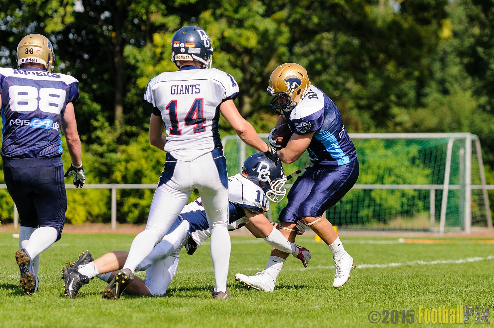 Dortmund Giants vs. Schiefbahn Riders - 29.08.2015 OL NRW: Dortmund Giants vs. Schiefbahn Riders (28:06)