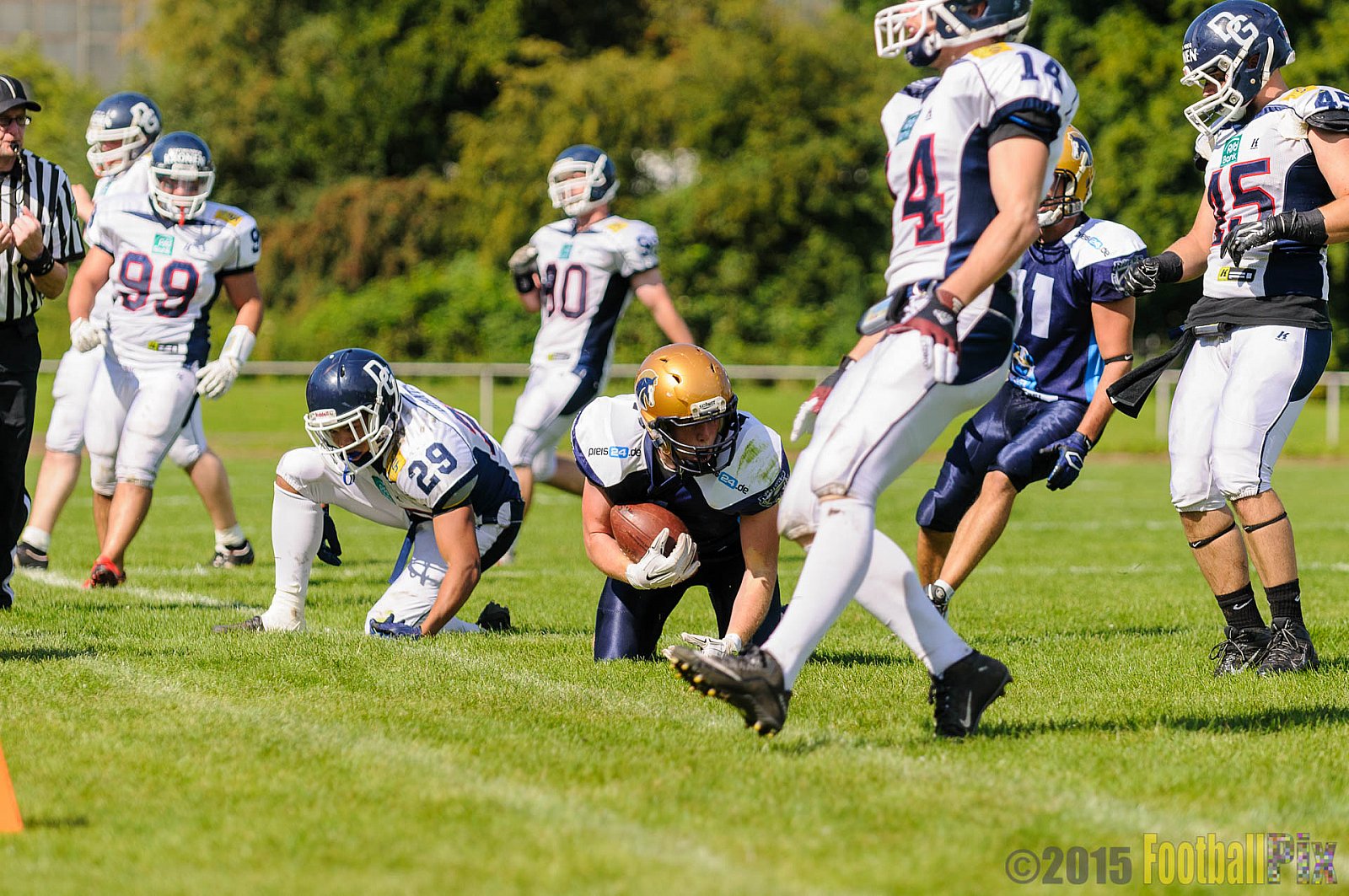 Dortmund Giants vs. Schiefbahn Riders - 29.08.2015 OL NRW: Dortmund Giants vs. Schiefbahn Riders (28:06)