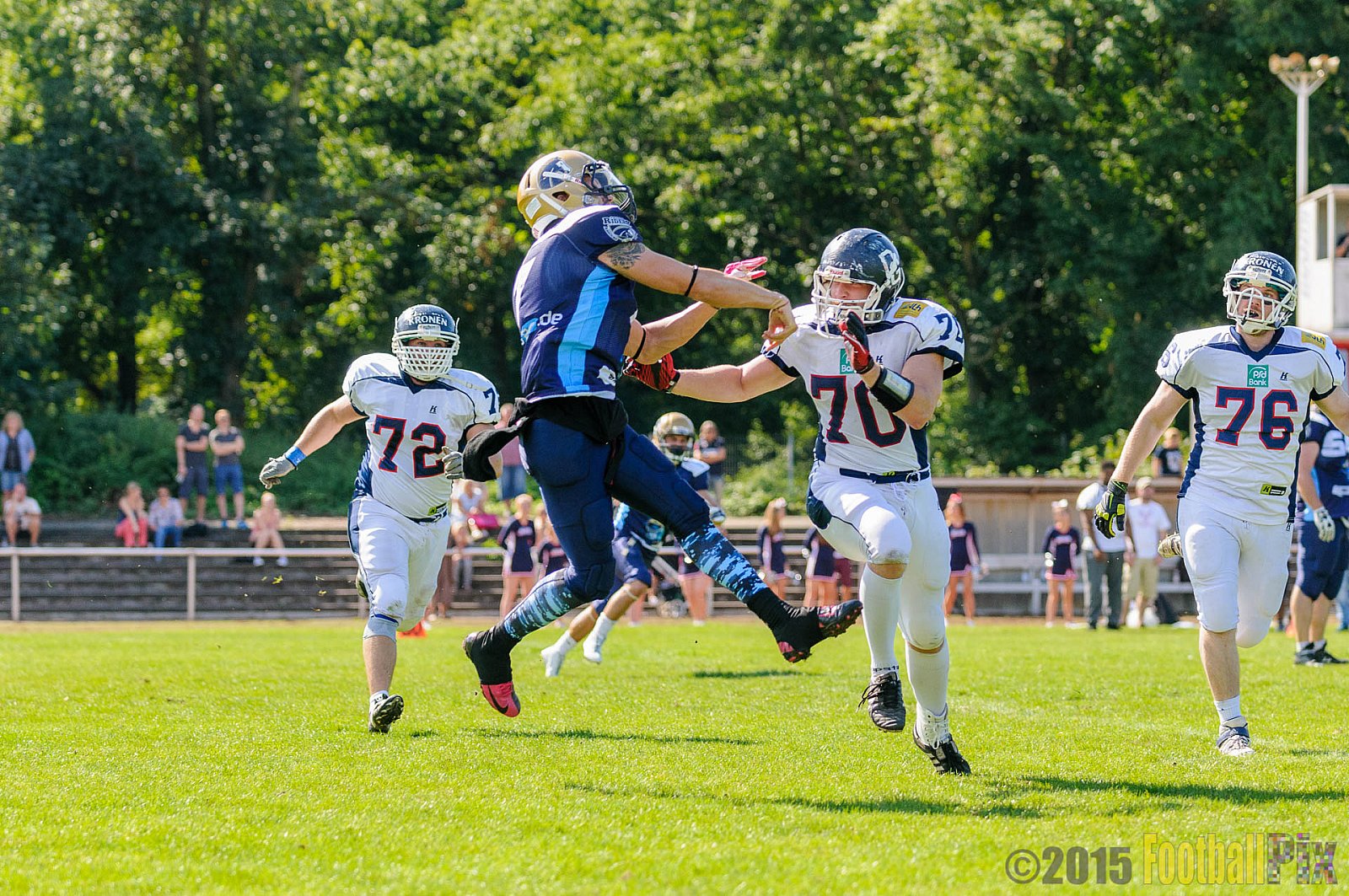 Dortmund Giants vs. Schiefbahn Riders - 29.08.2015 OL NRW: Dortmund Giants vs. Schiefbahn Riders (28:06)