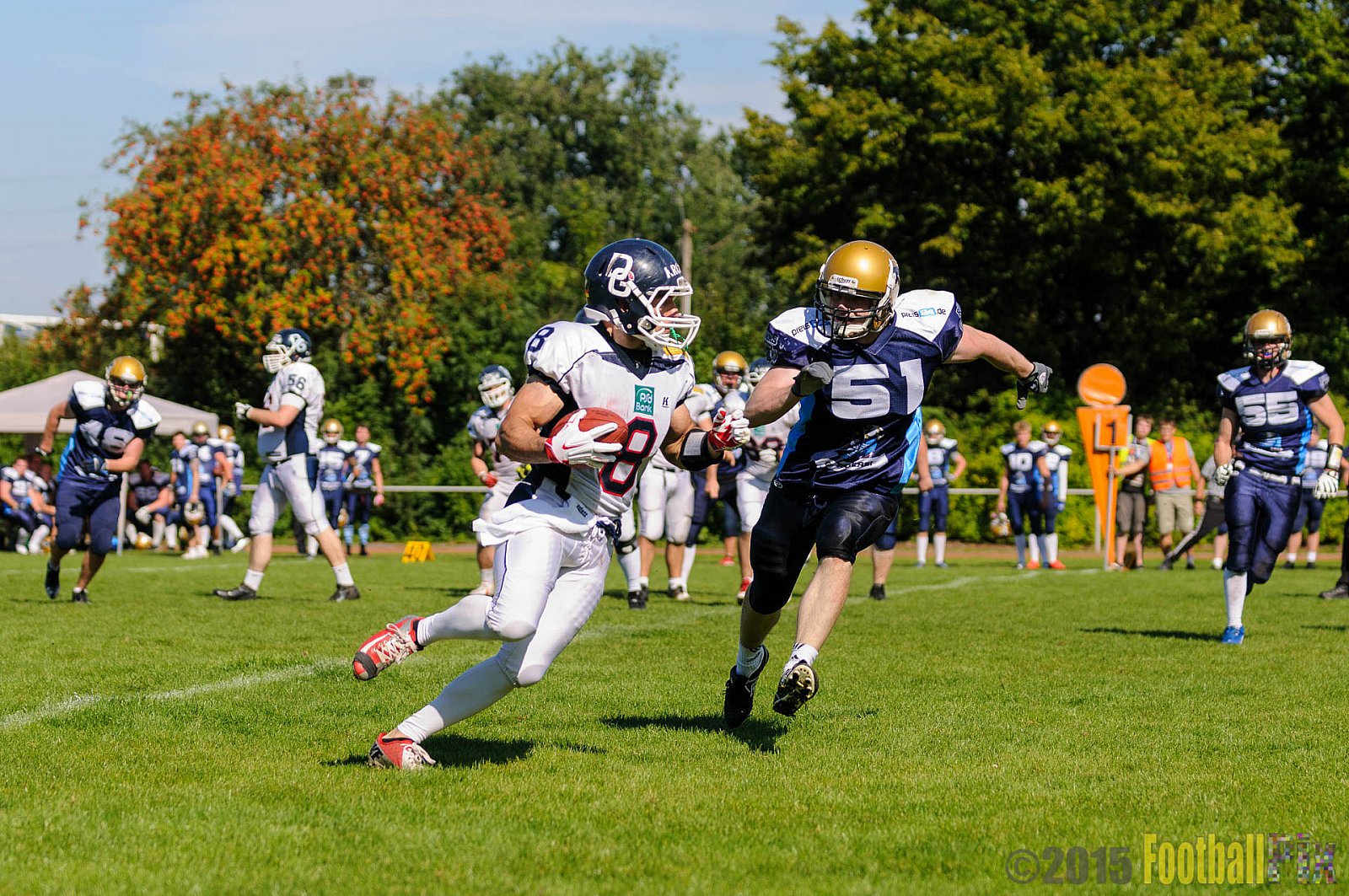 Dortmund Giants vs. Schiefbahn Riders - 29.08.2015 OL NRW: Dortmund Giants vs. Schiefbahn Riders (28:06)