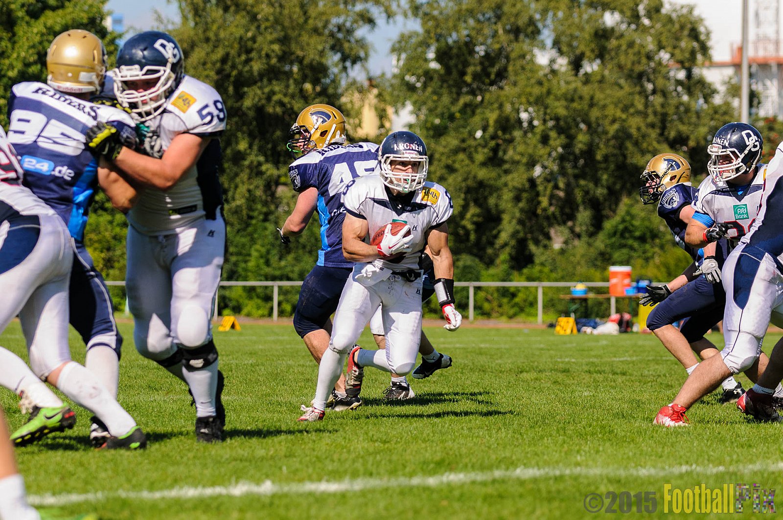 Dortmund Giants vs. Schiefbahn Riders - 29.08.2015 OL NRW: Dortmund Giants vs. Schiefbahn Riders (28:06)