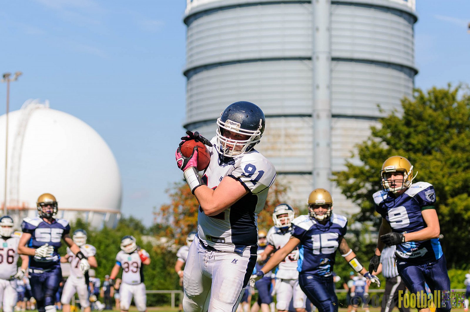 Dortmund Giants vs. Schiefbahn Riders - 29.08.2015 OL NRW: Dortmund Giants vs. Schiefbahn Riders (28:06)