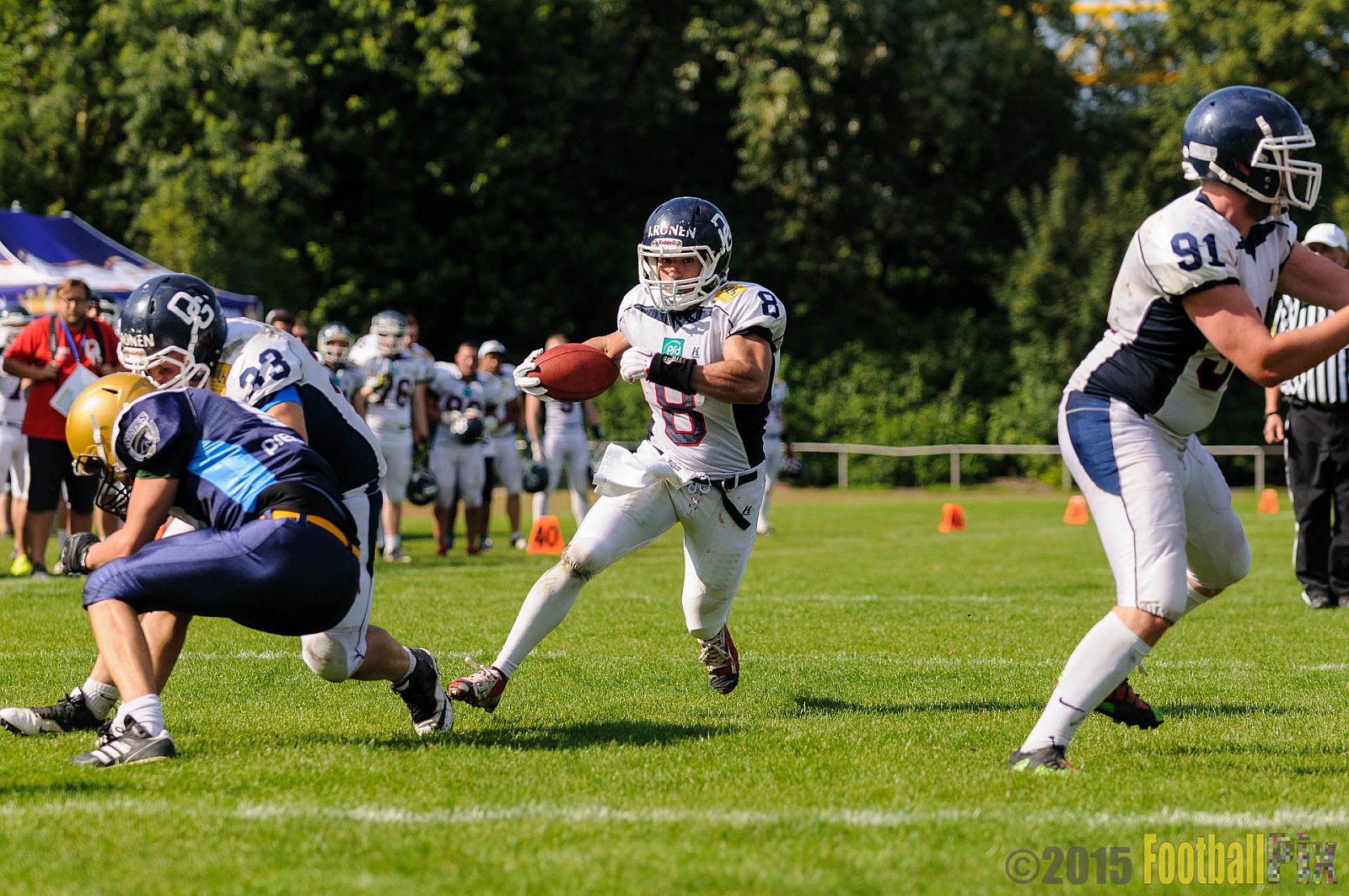 Dortmund Giants vs. Schiefbahn Riders - 29.08.2015 OL NRW: Dortmund Giants vs. Schiefbahn Riders (28:06)