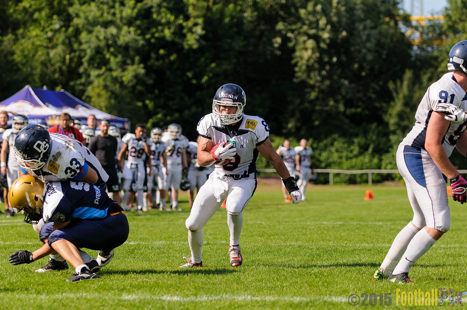 Dortmund Giants vs. Schiefbahn Riders - 29.08.2015 OL NRW: Dortmund Giants vs. Schiefbahn Riders (28:06)