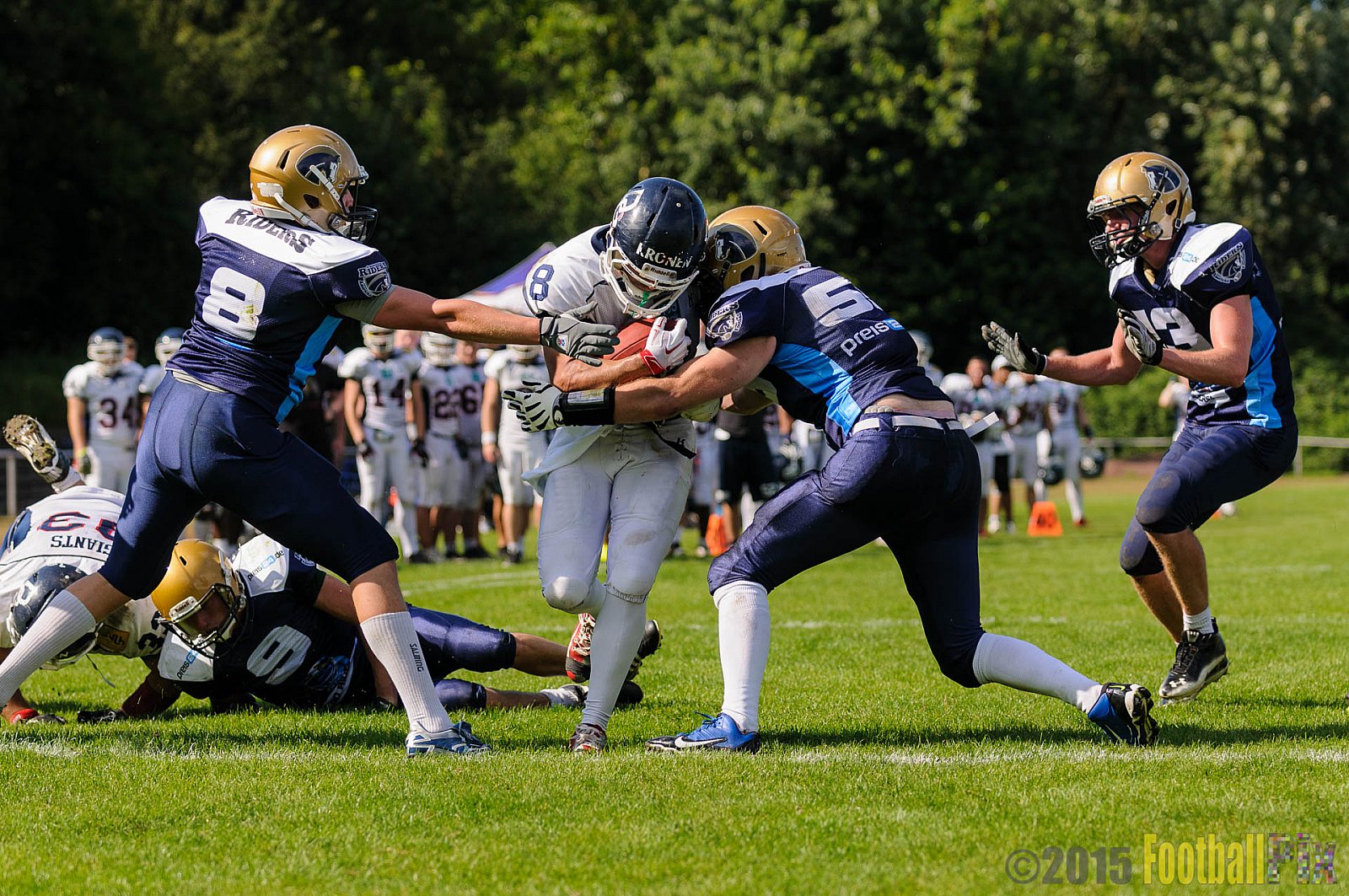 Dortmund Giants vs. Schiefbahn Riders - 29.08.2015 OL NRW: Dortmund Giants vs. Schiefbahn Riders (28:06)