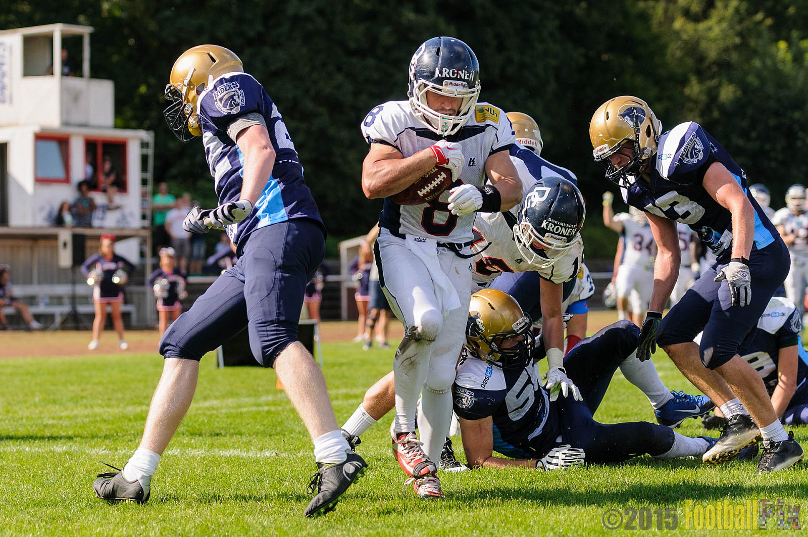Dortmund Giants vs. Schiefbahn Riders - 29.08.2015 OL NRW: Dortmund Giants vs. Schiefbahn Riders (28:06)