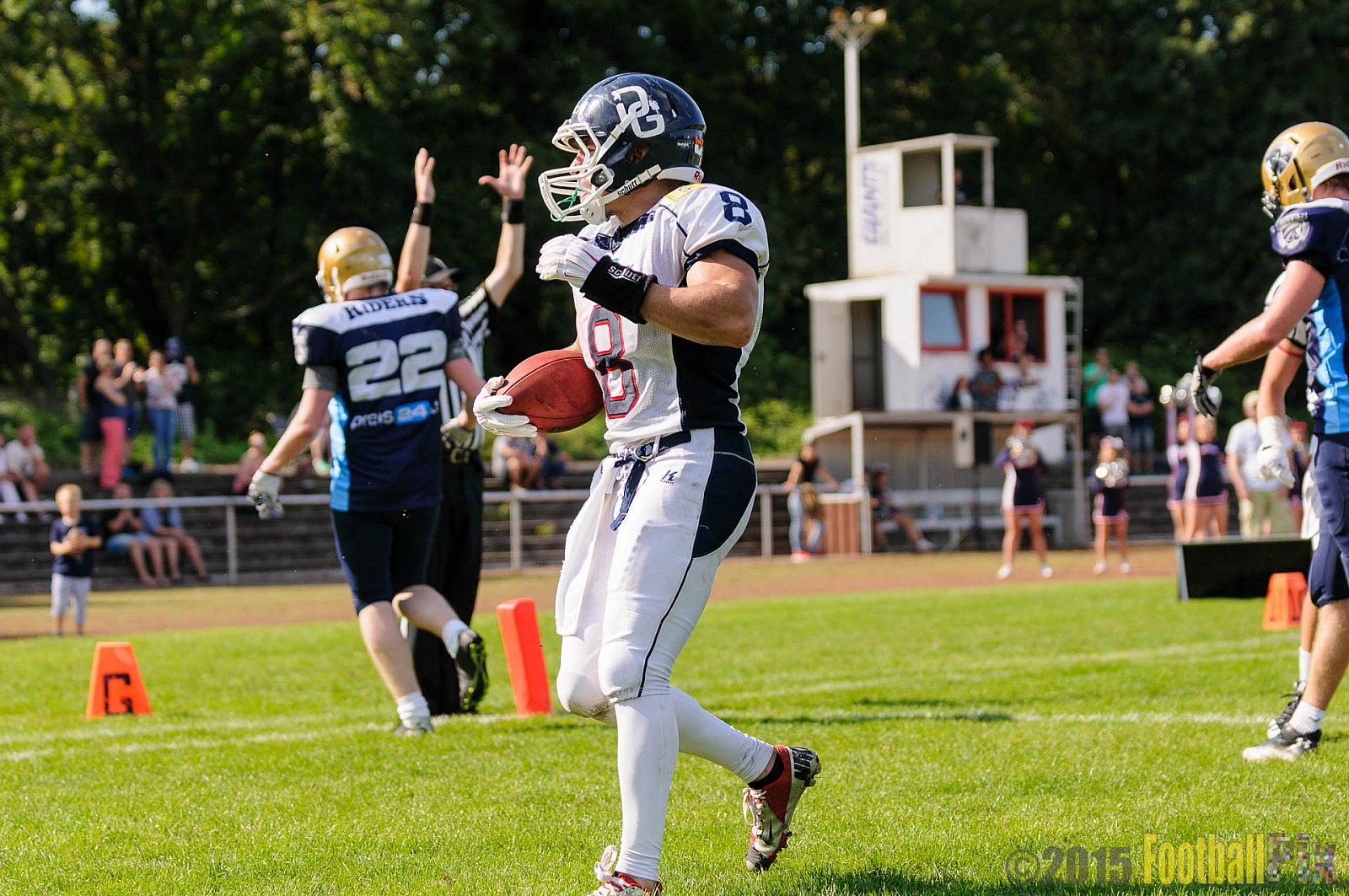 Dortmund Giants vs. Schiefbahn Riders - 29.08.2015 OL NRW: Dortmund Giants vs. Schiefbahn Riders (28:06)