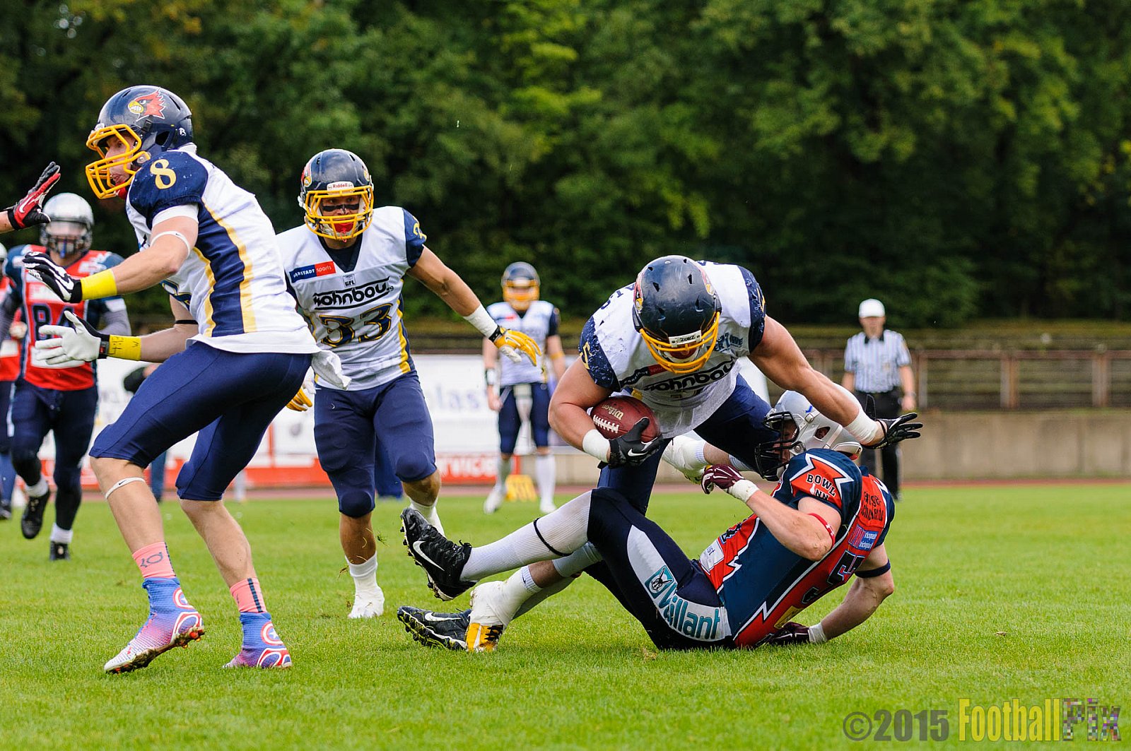 Remscheid Amboss vs. Essen Assindia Cardinals - 06.09.2015 RL NRW: Remscheid Amboss vs. Essen Assindia Cardinals (28:33)