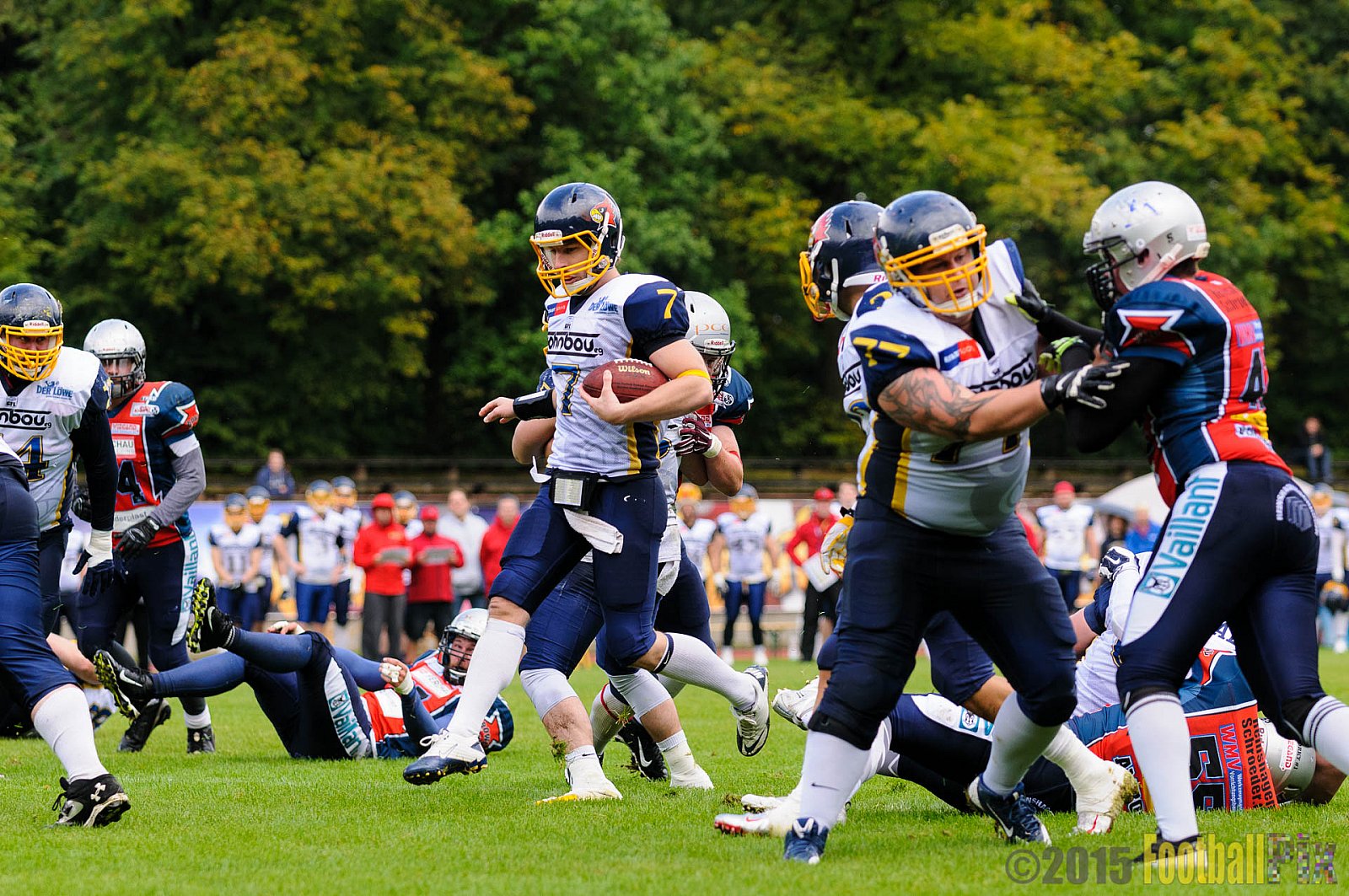 Remscheid Amboss vs. Essen Assindia Cardinals - 06.09.2015 RL NRW: Remscheid Amboss vs. Essen Assindia Cardinals (28:33)