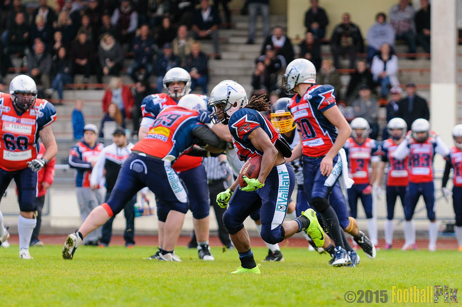 Remscheid Amboss vs. Essen Assindia Cardinals - 06.09.2015 RL NRW: Remscheid Amboss vs. Essen Assindia Cardinals (28:33)