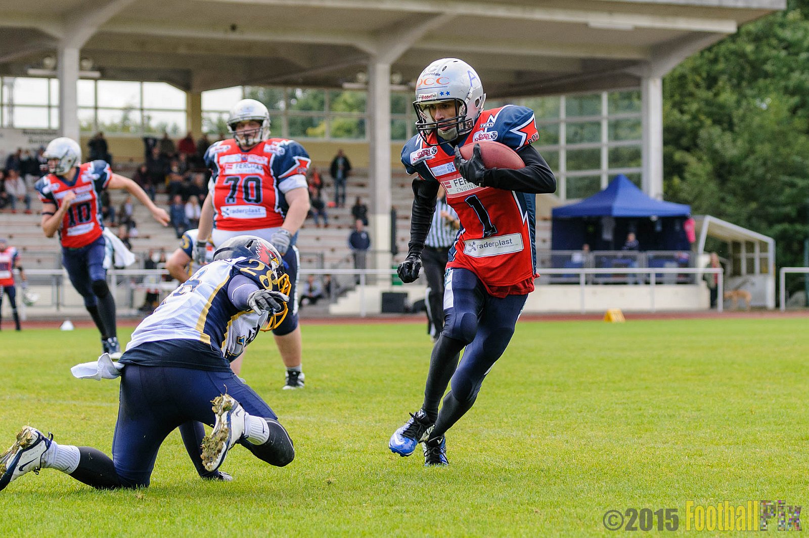 Remscheid Amboss vs. Essen Assindia Cardinals - 06.09.2015 RL NRW: Remscheid Amboss vs. Essen Assindia Cardinals (28:33)